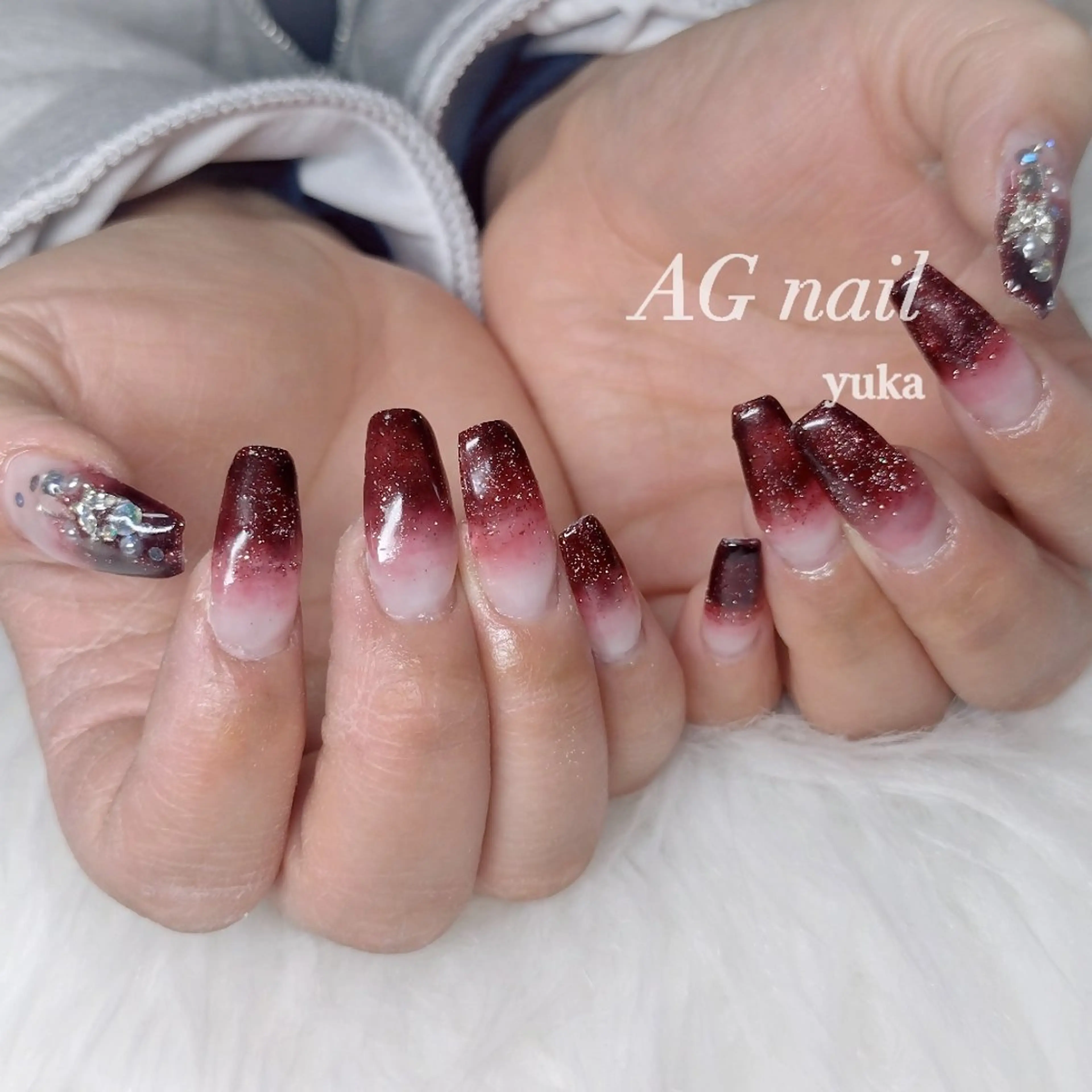 ネイル ハンドネイル AG nail 〚　yuka　〛のネイルデザイン