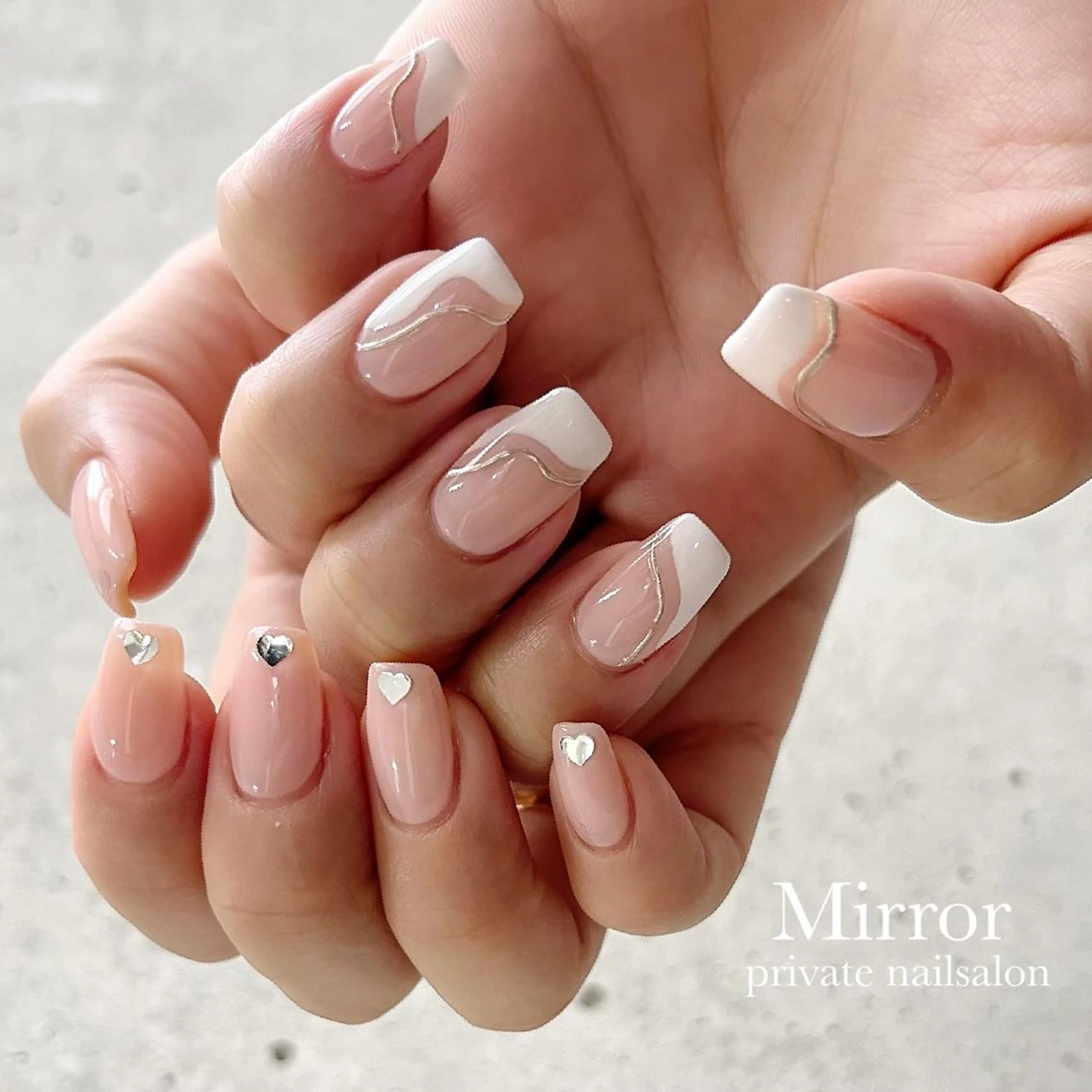 ネイル ハンドネイル nailsalon Mirrorのネイルデザイン