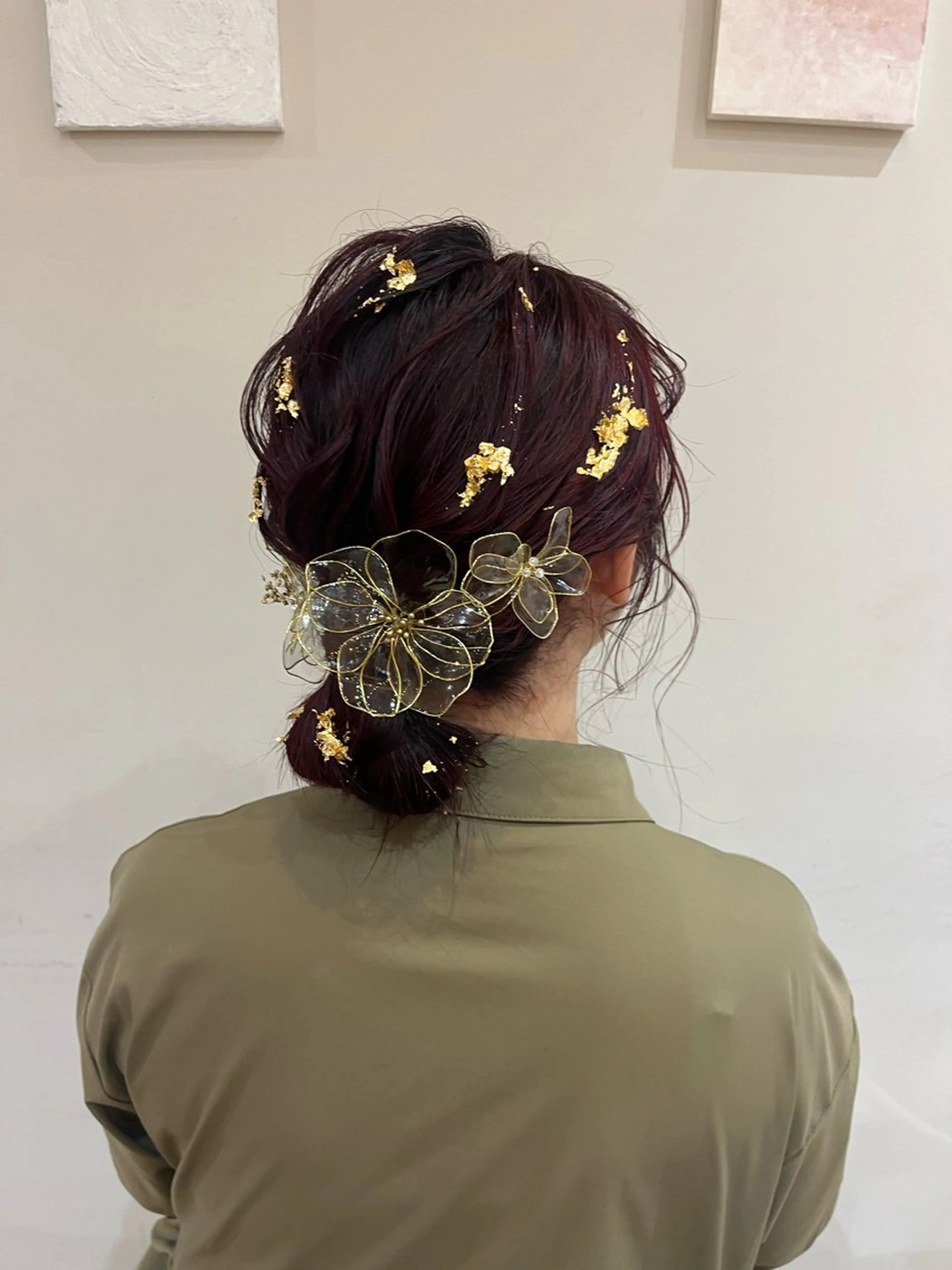 ロング ヘアアレンジ ramphy hair atelier所属・ramphy 柴原 夢奈のヘアスタイル