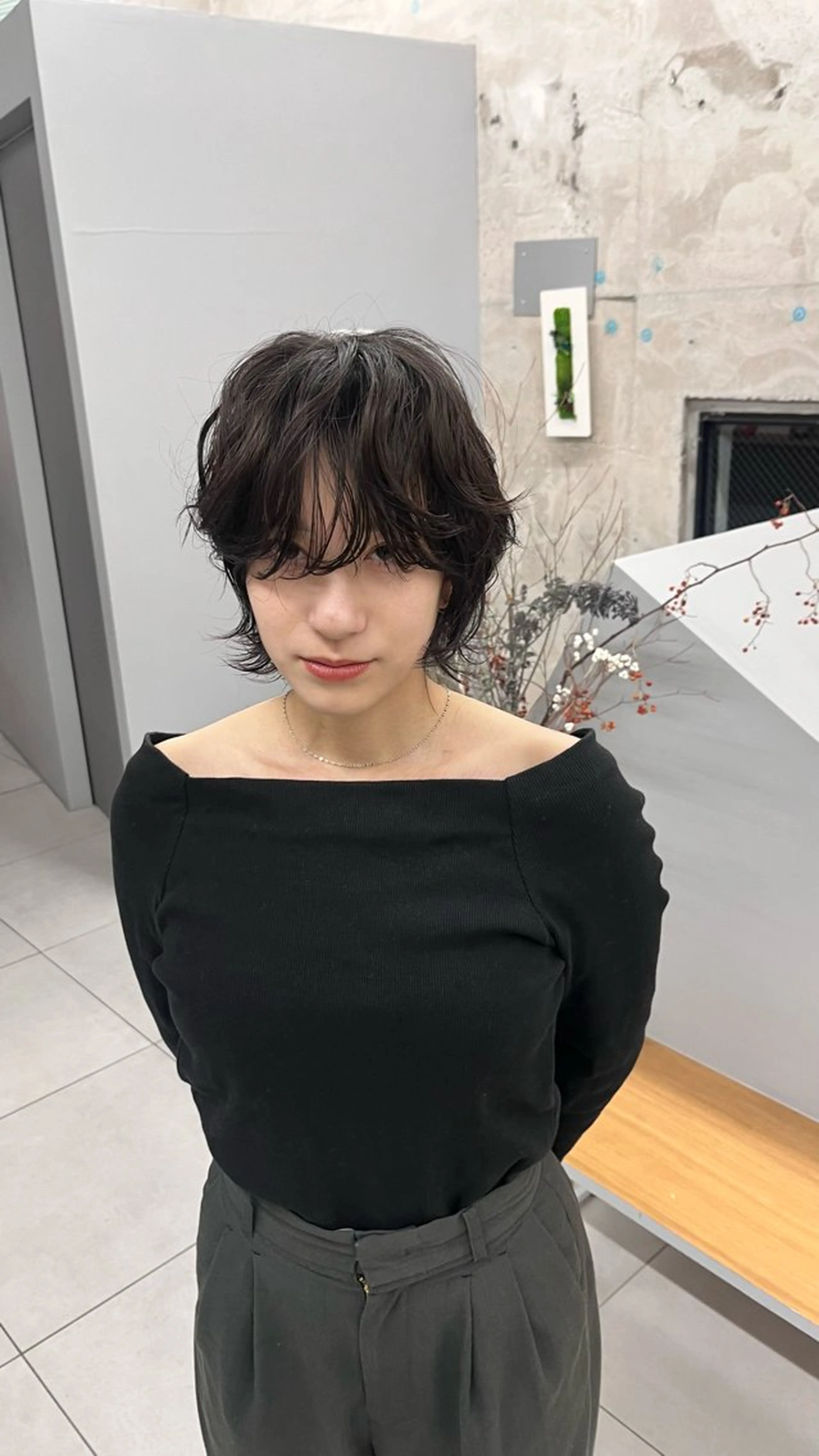 ショート パーマ カット パーマ ヘッドスパ 垢抜けショート🌱 パーマ/緒方椋のヘアスタイル