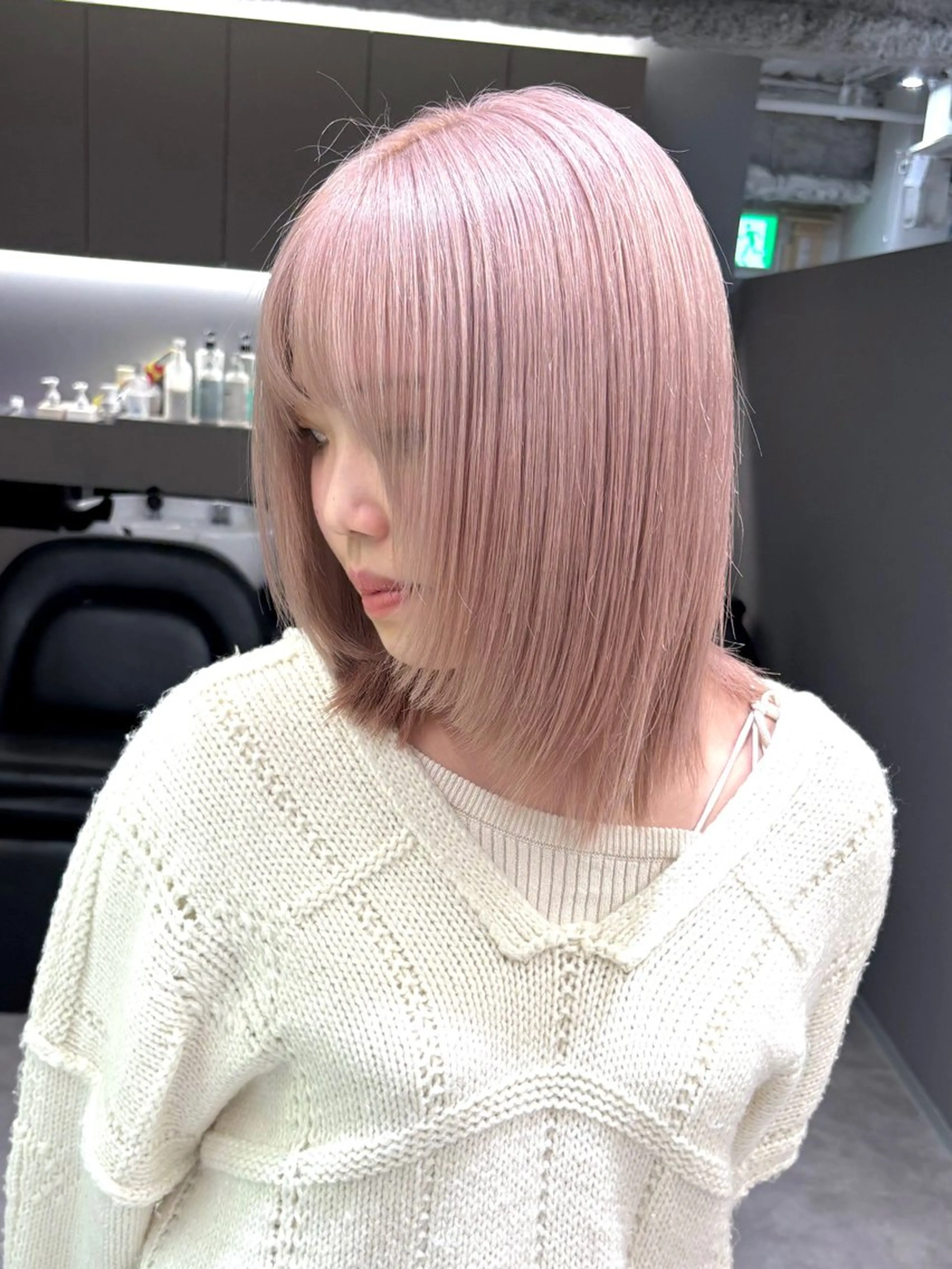 🩷ピンクカラーにしたい人必見🩷カラー＋ブリーチ＋ピンクカラー🩷の写真