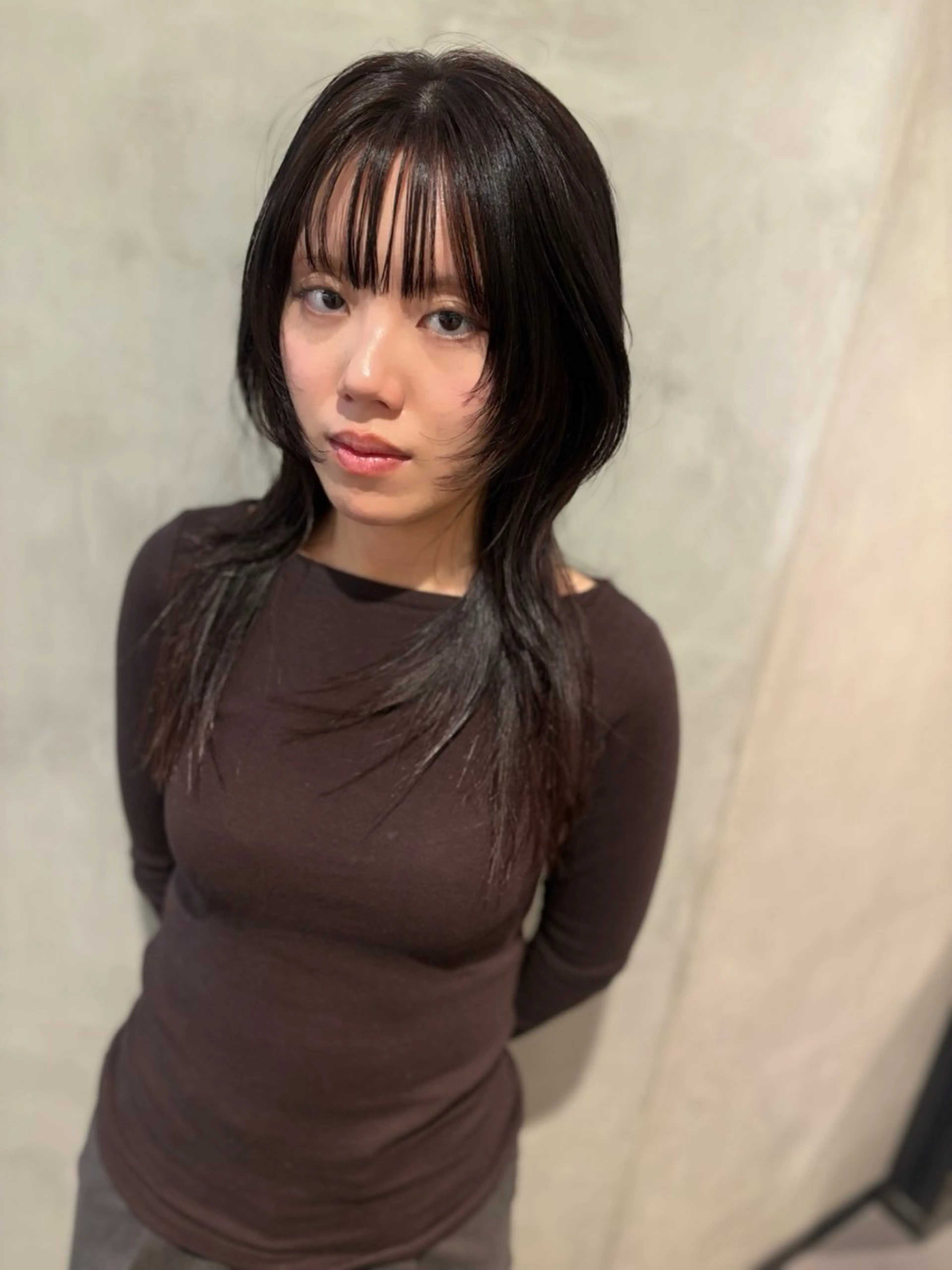 ロング カラー カット ヘアカラー トリートメント 優作 〜圧倒的信頼〜のヘアスタイル