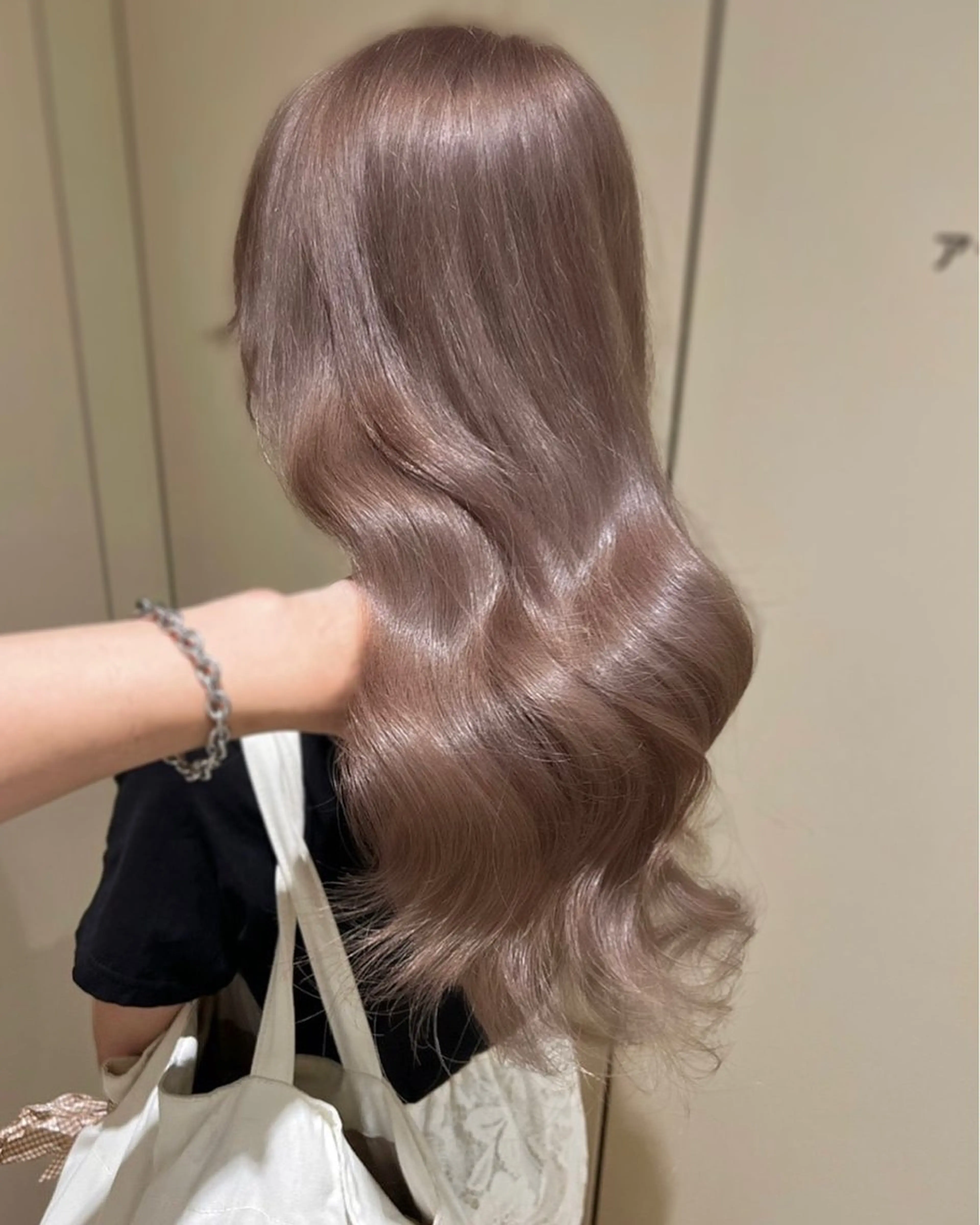 ロング カラー パーマ ヘアアレンジ メンズ ヘアカラー ♡ 𝐑𝐈𝐎♡のヘアスタイル