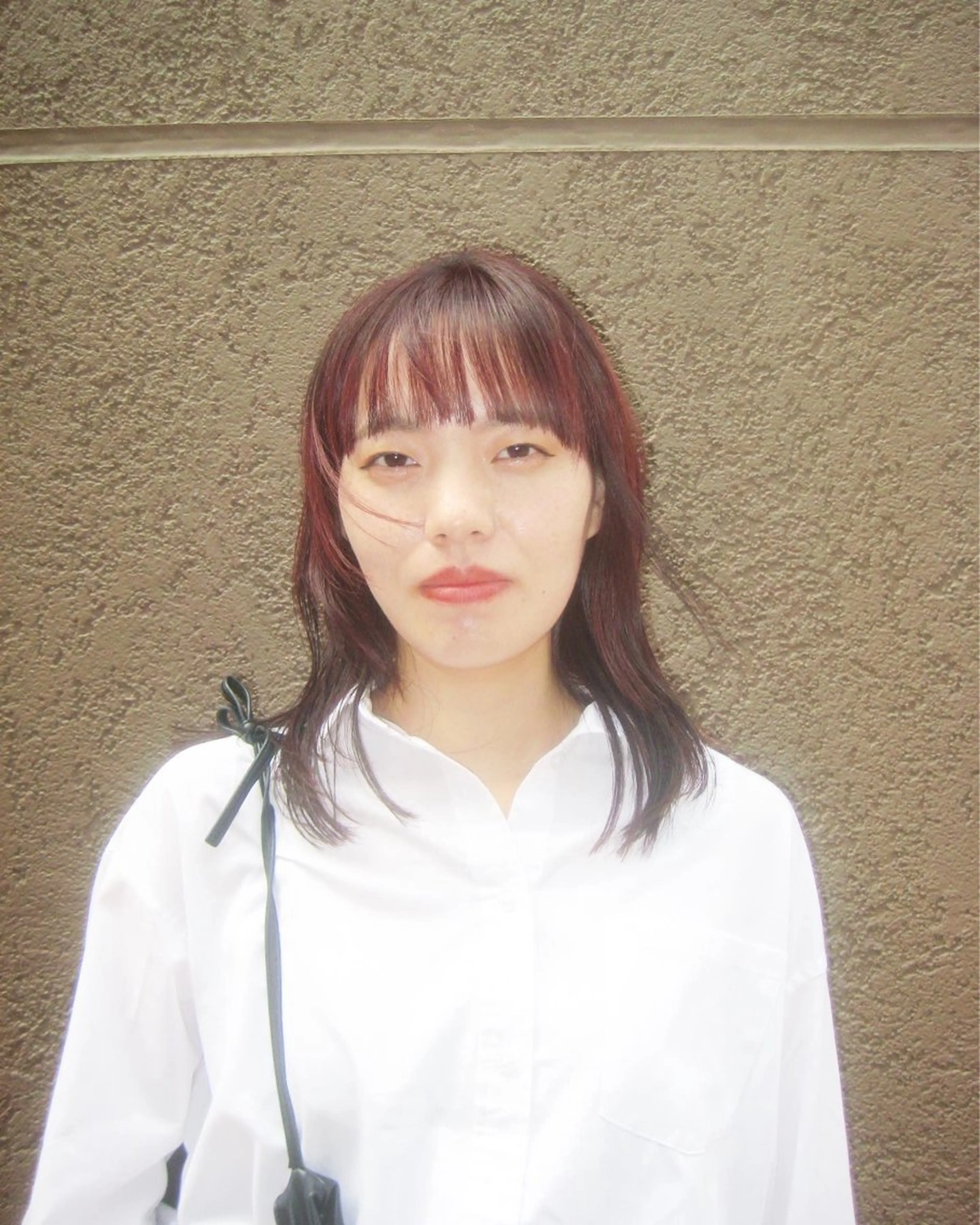 ミディアム カラー 似合わせカット /パーマ岡本淳平のヘアスタイル