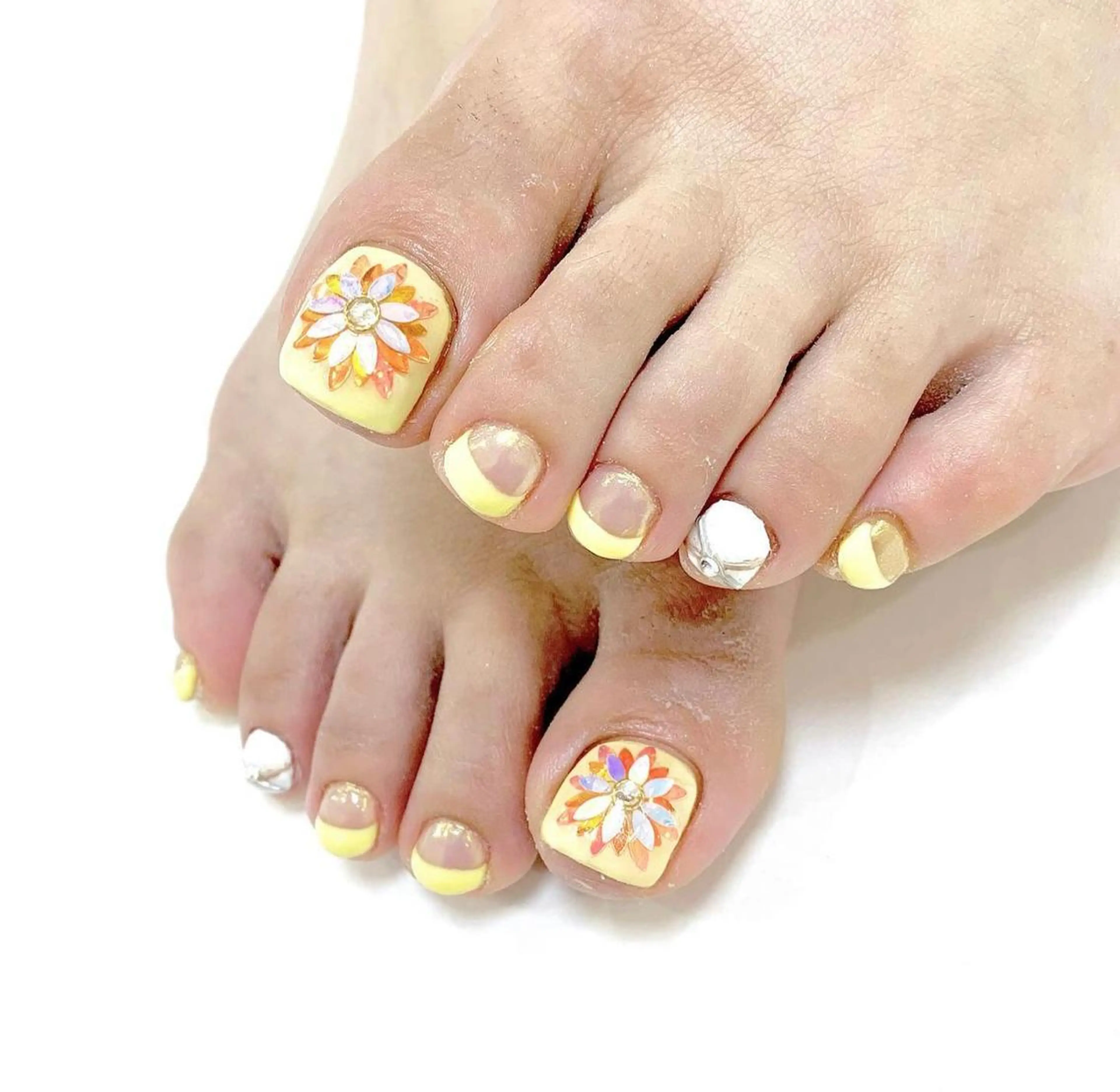 🦄新規様限定フットネイルやり放題120分🦄※オフ代無料の写真