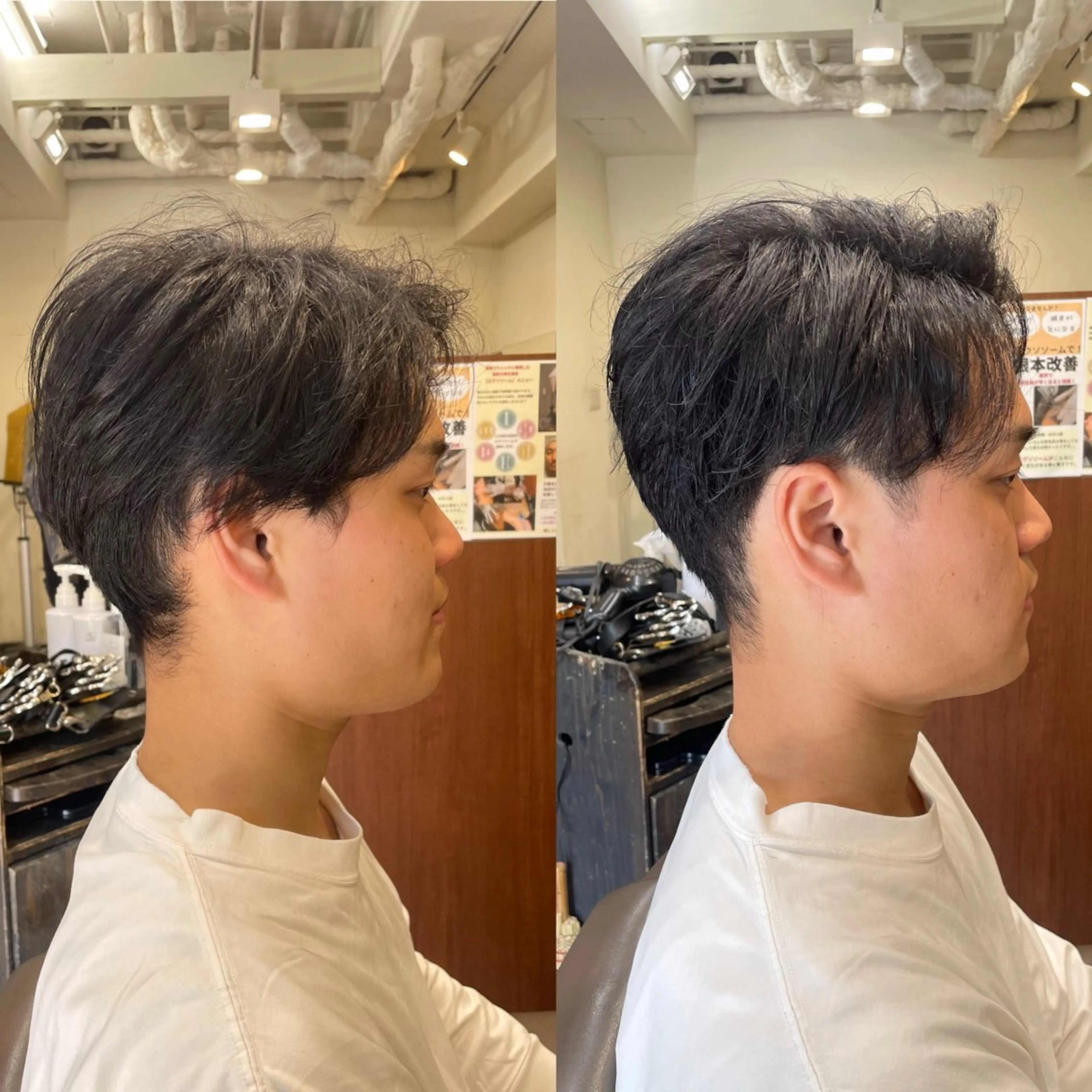 ショート メンズ トレサンパ所属・💈トレサンパ 💈金山駅✂︎愛実のヘアスタイル