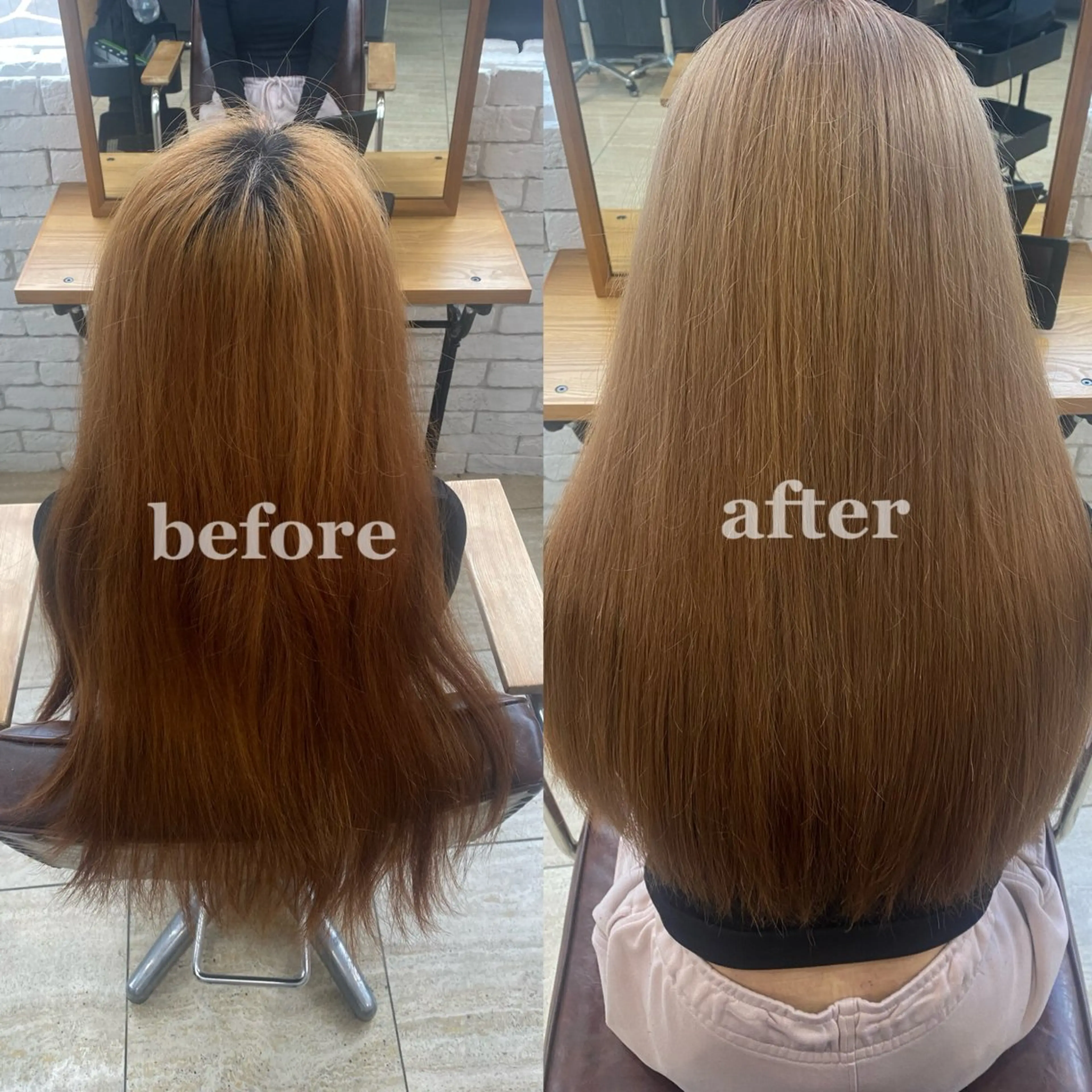 セミロング ヘアカラー Belle   / kaede🍁のヘアスタイル