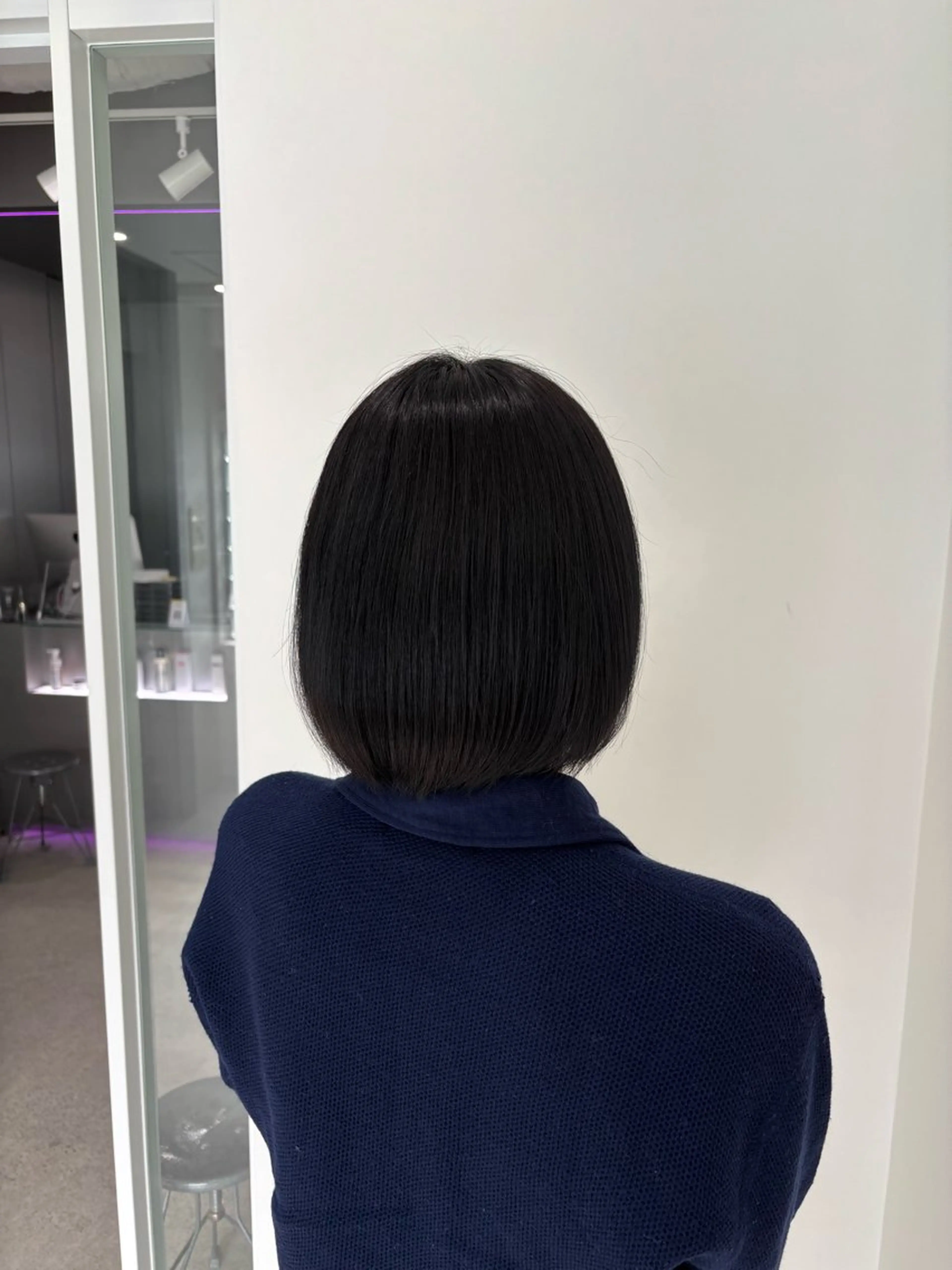 ショート ヘアカラー 韓国風レイヤー透明感 艶髪カラー/岡田悠希のヘアスタイル