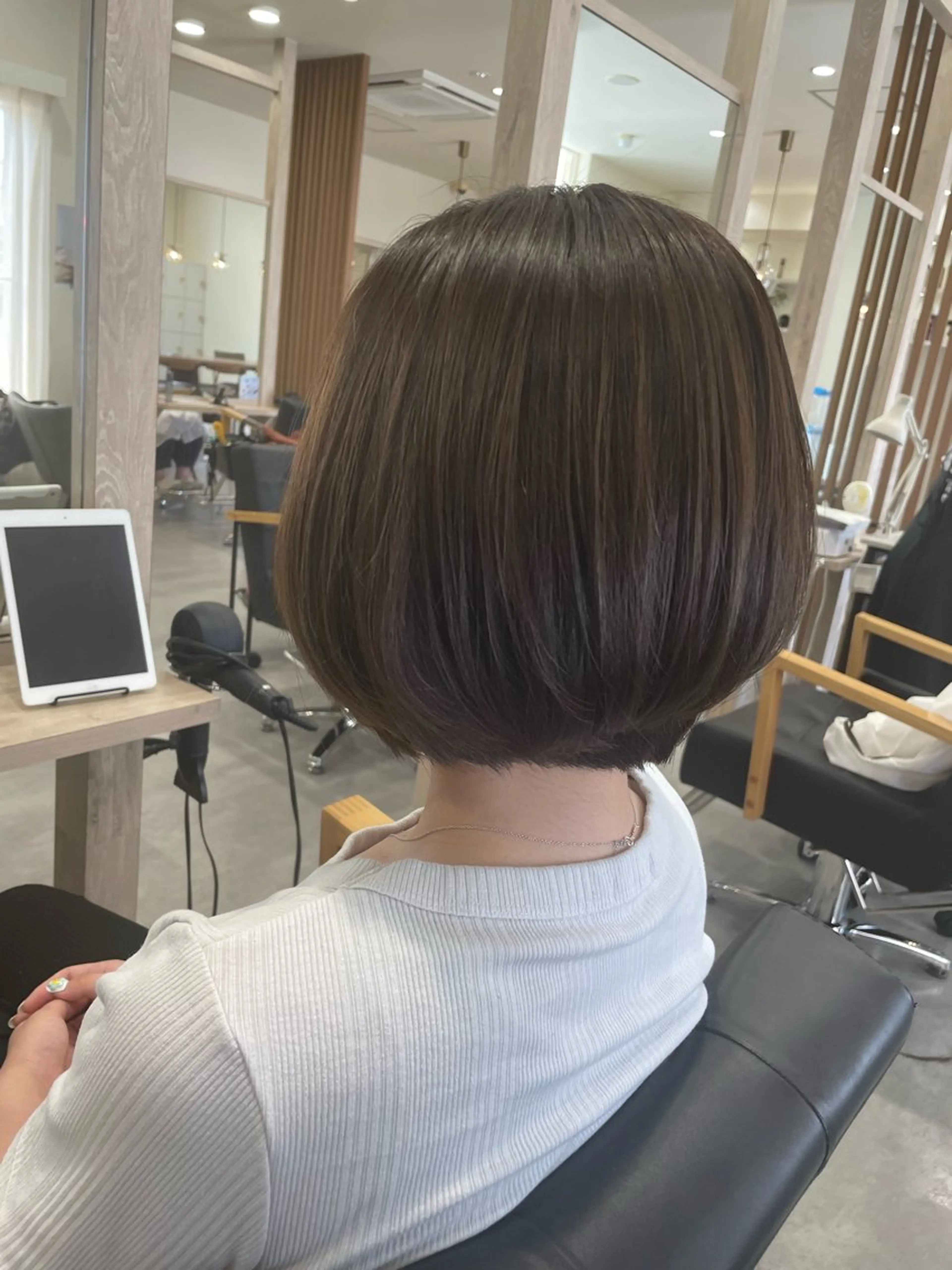 ショート カット 永田 まどかのヘアスタイル