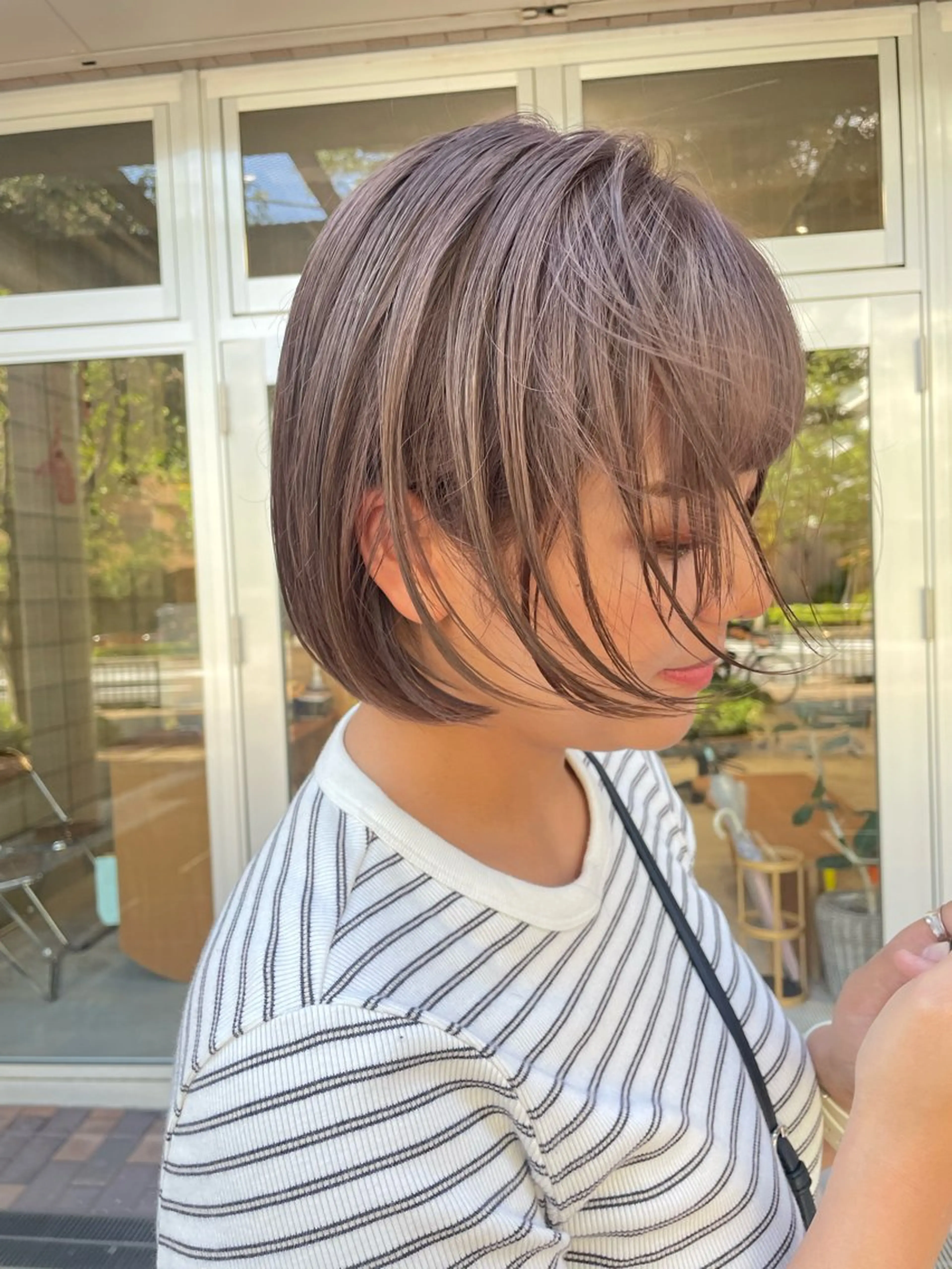 cut+wカラー(全頭ブリーチ限定です💈♡)の写真