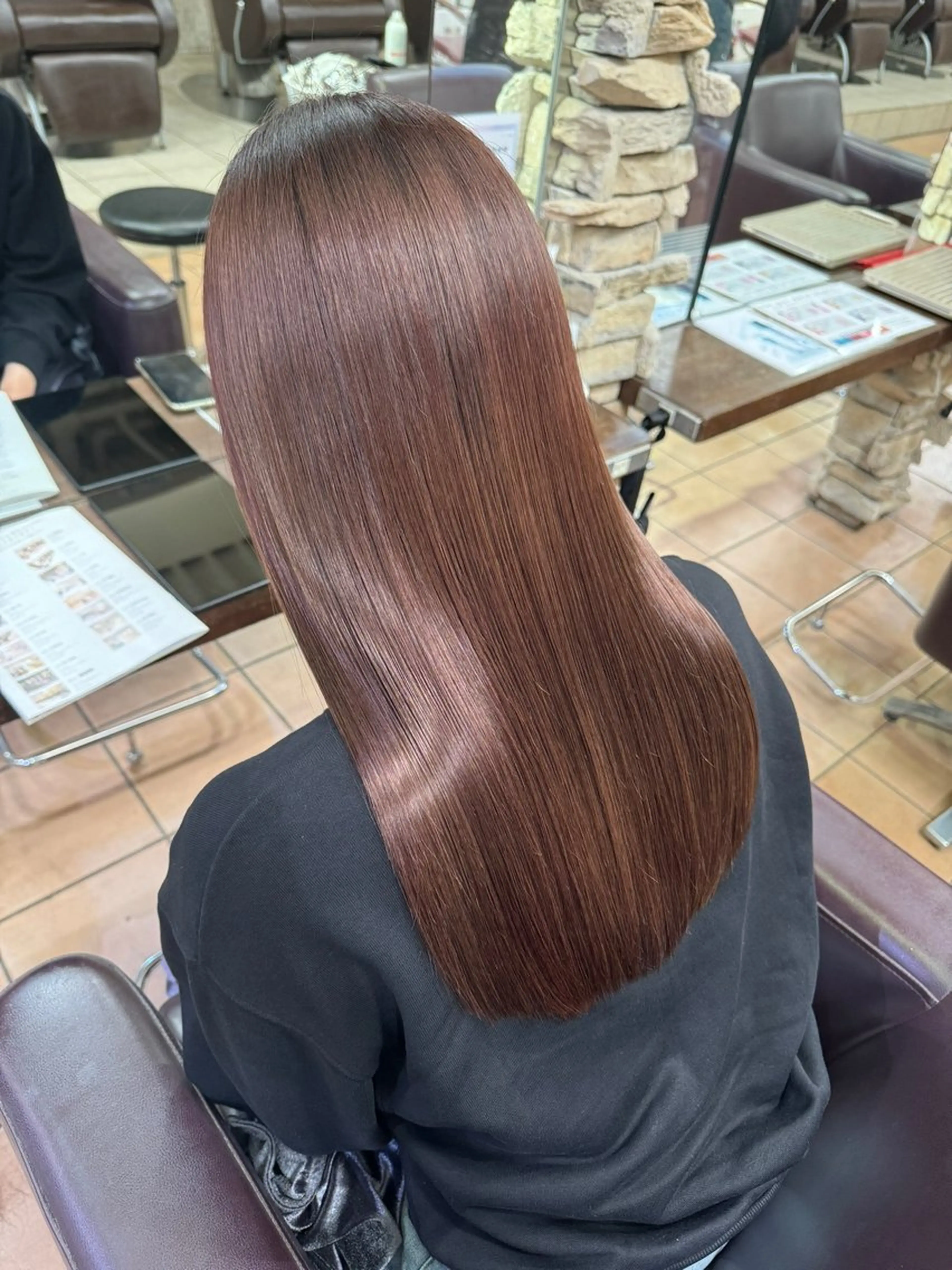 ワンメイクカラー＋オージュアトリートメントの写真