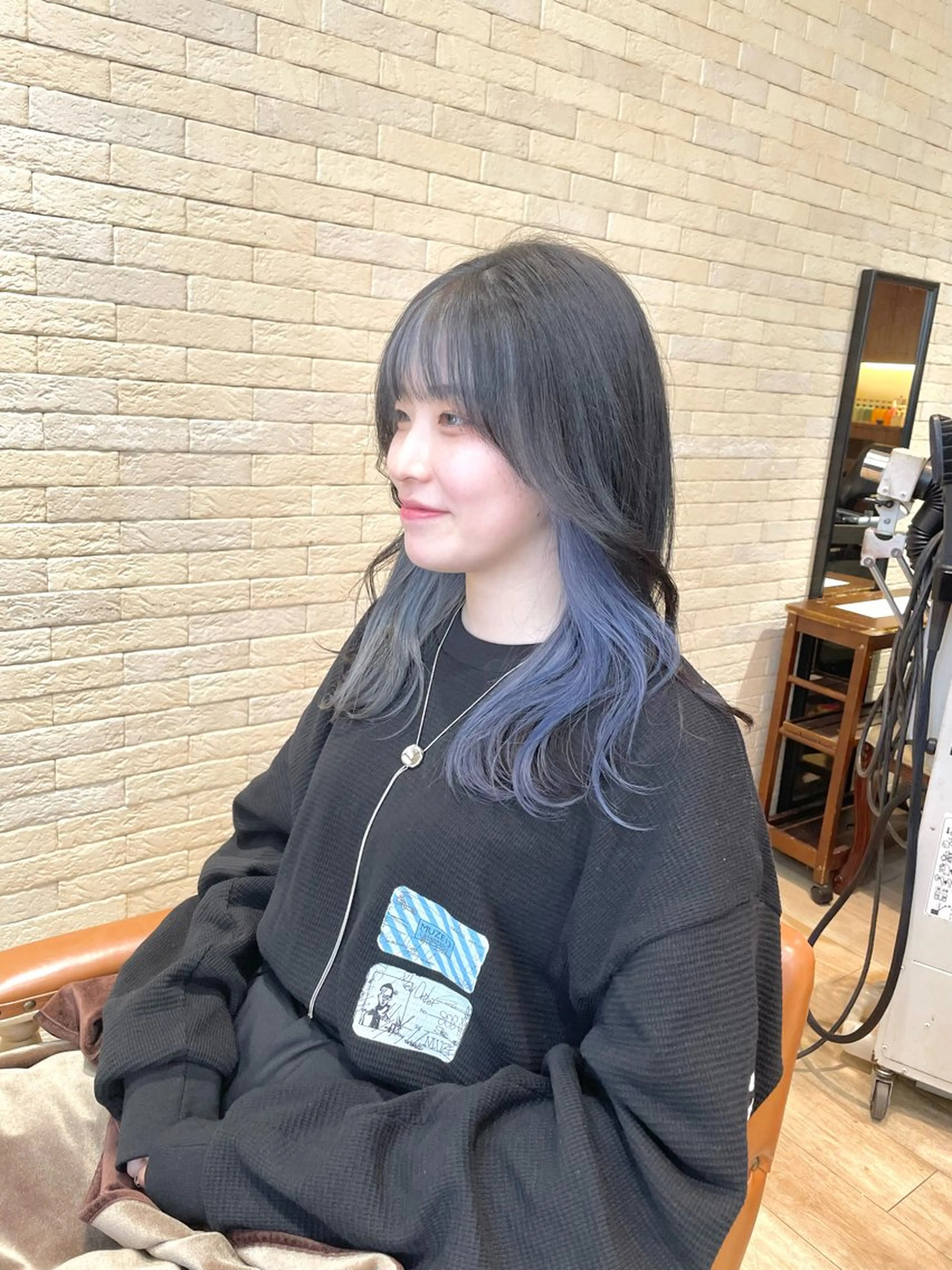 セミロング 亀川蓮 Agu hairのヘアスタイル