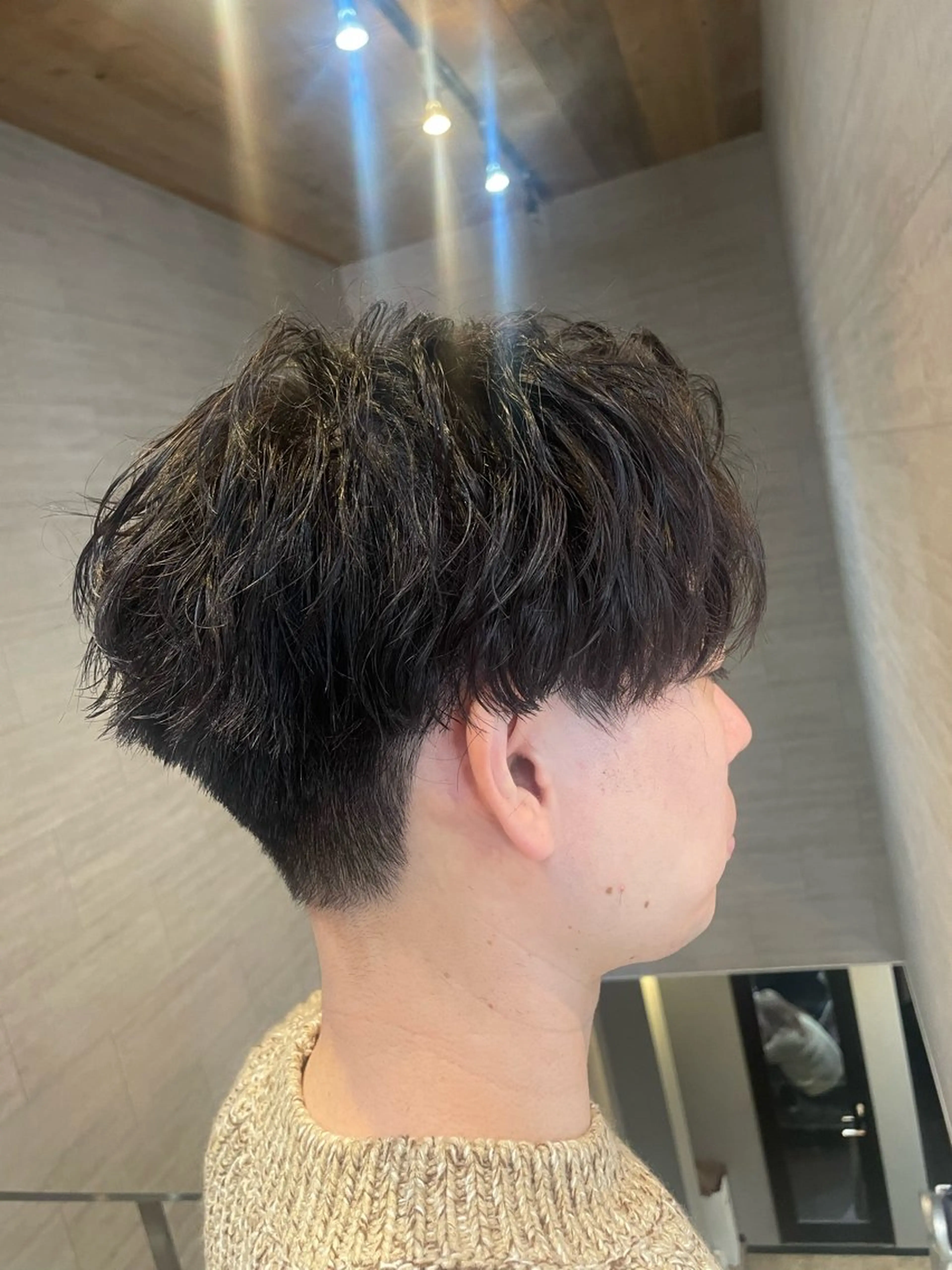 メンズ 韓国カット/透明感 Re.Labo岡本のヘアスタイル