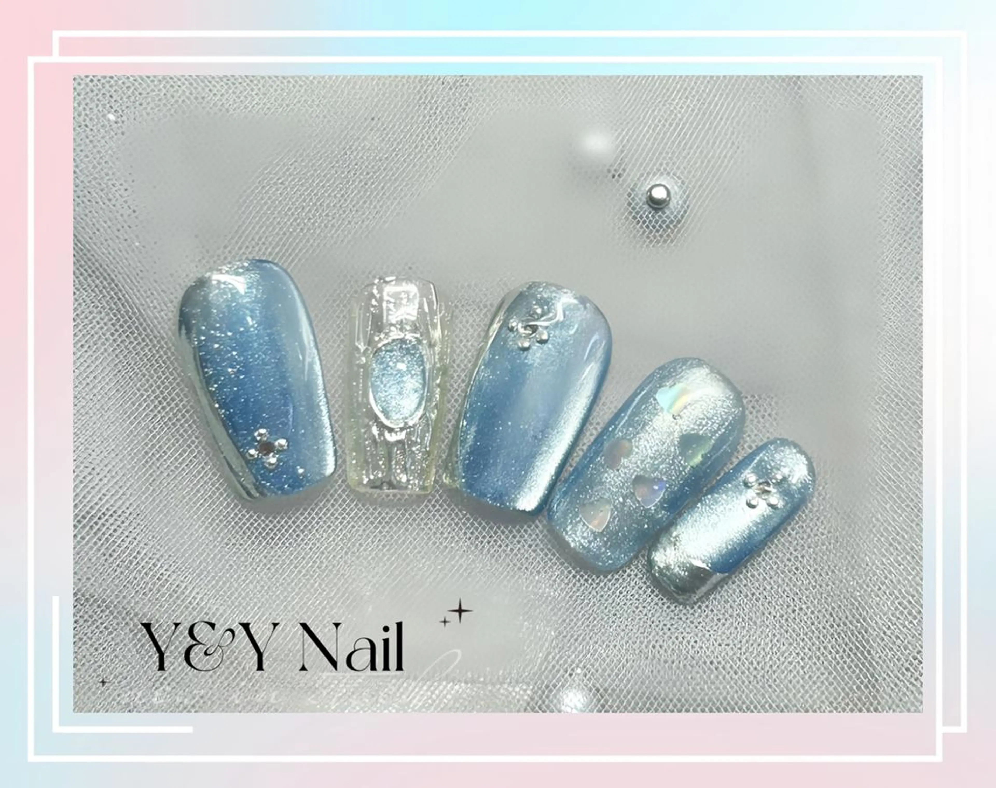 ミディアム ハンドネイル ハンドケア Y&Y Nail Salonのネイルデザイン