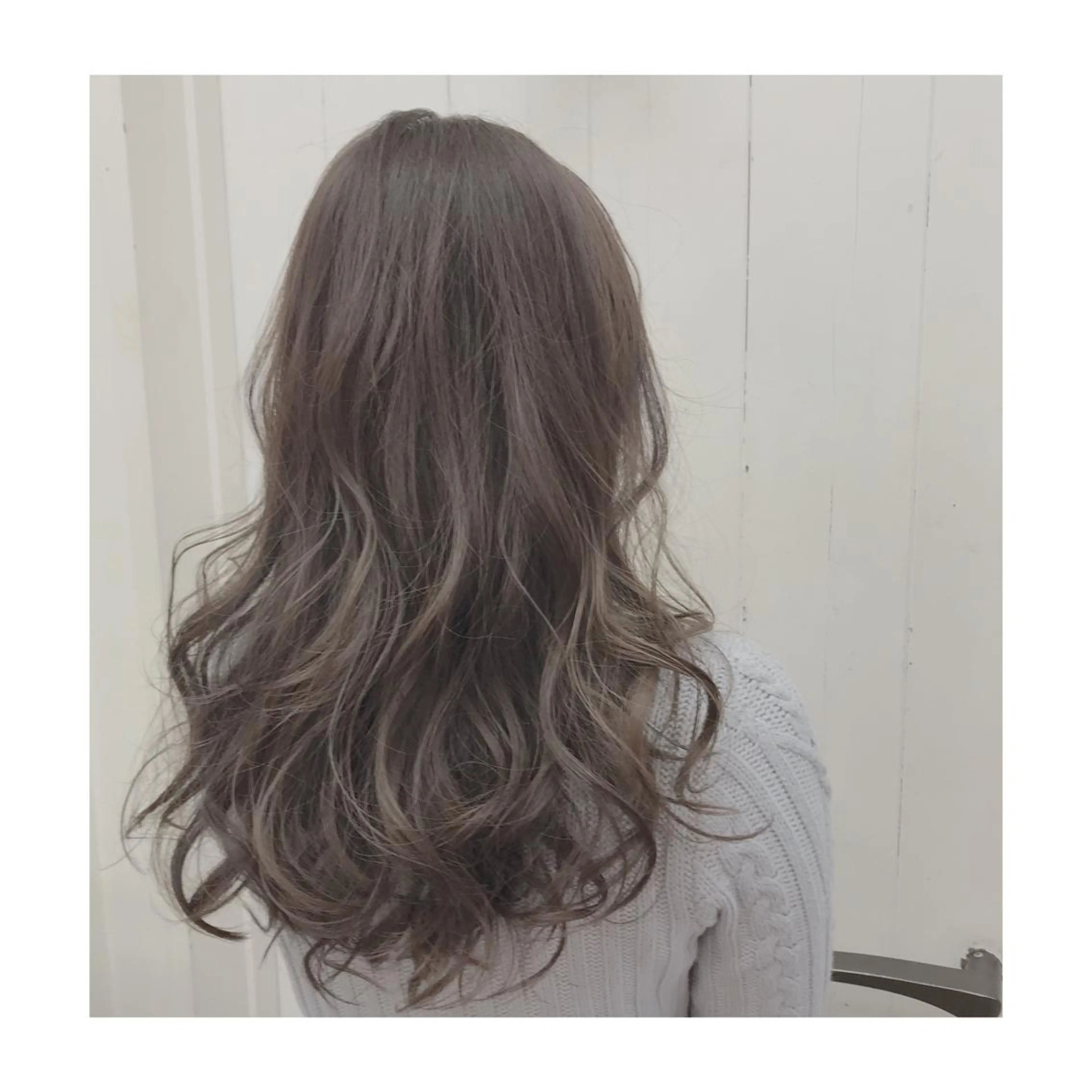 ロング カラー グレージュ カット ヘアカラー ヘッドスパ 🌿大人かわいいヘア 🌿Ayahaのヘアスタイル