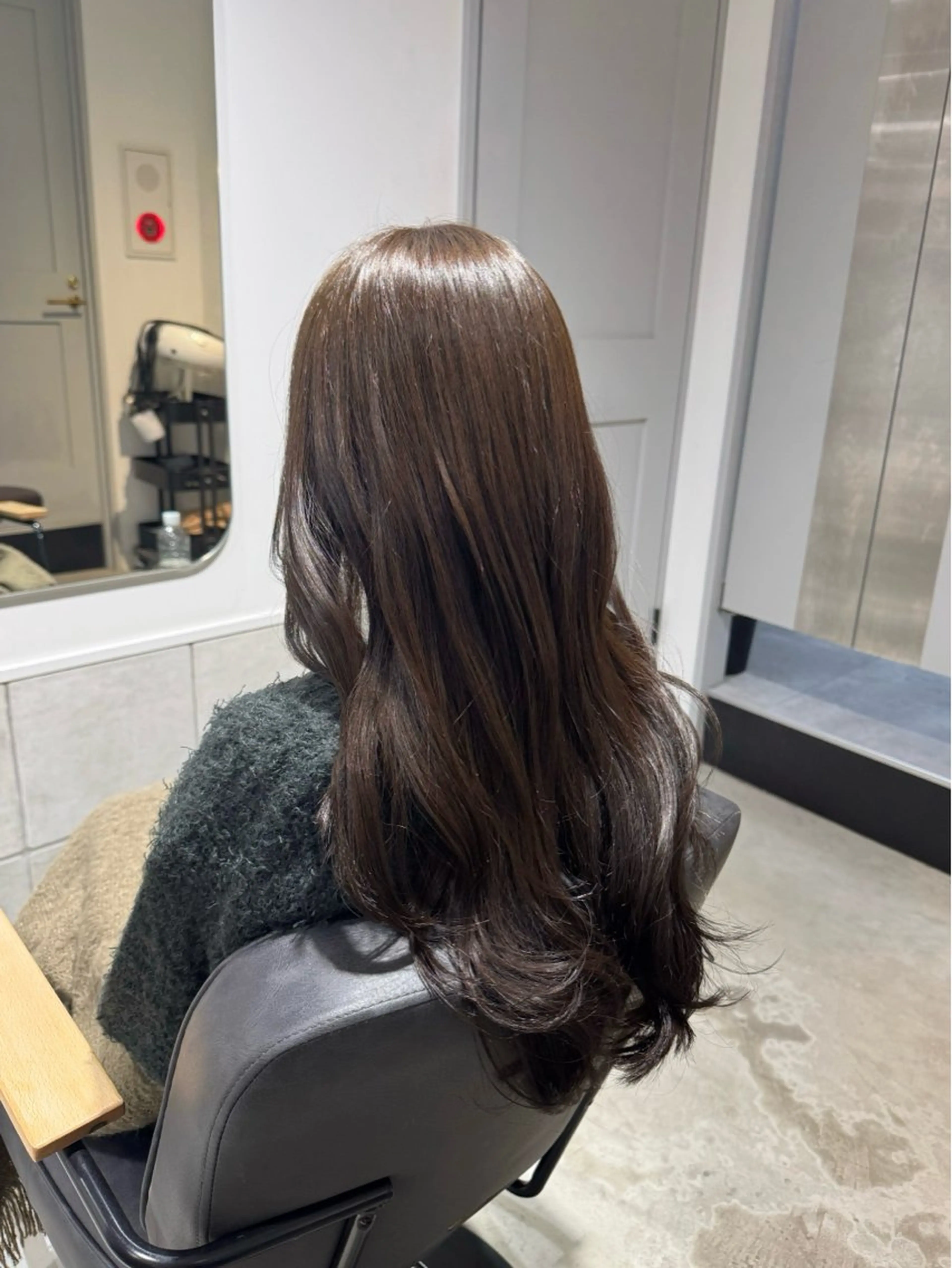 ロング カラー 透明感カラー わださこ ひなこのヘアスタイル