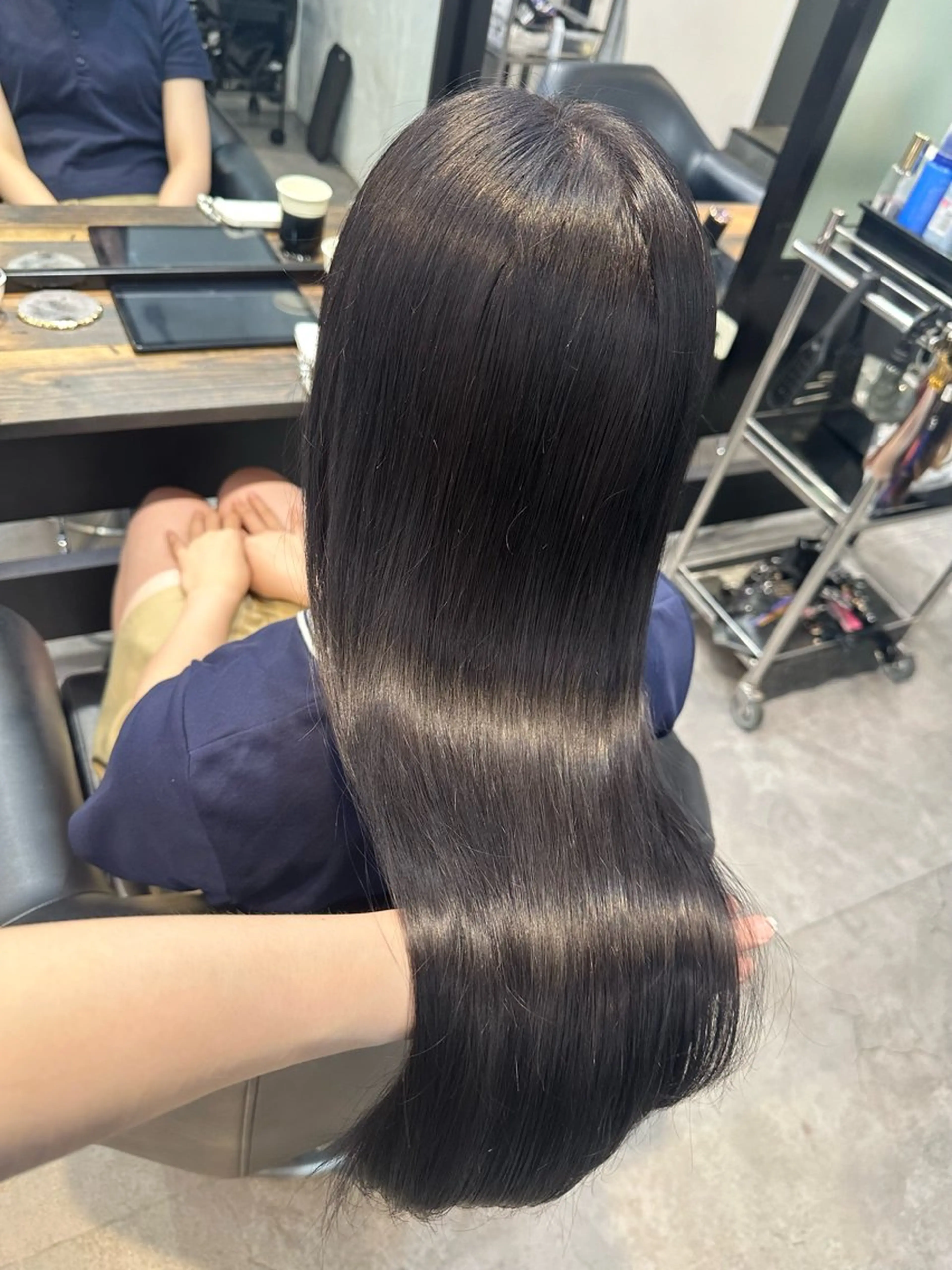 ロング カラー トリートメント 🫧シールエクステ/ カラー🫧アサミ️のヘアスタイル