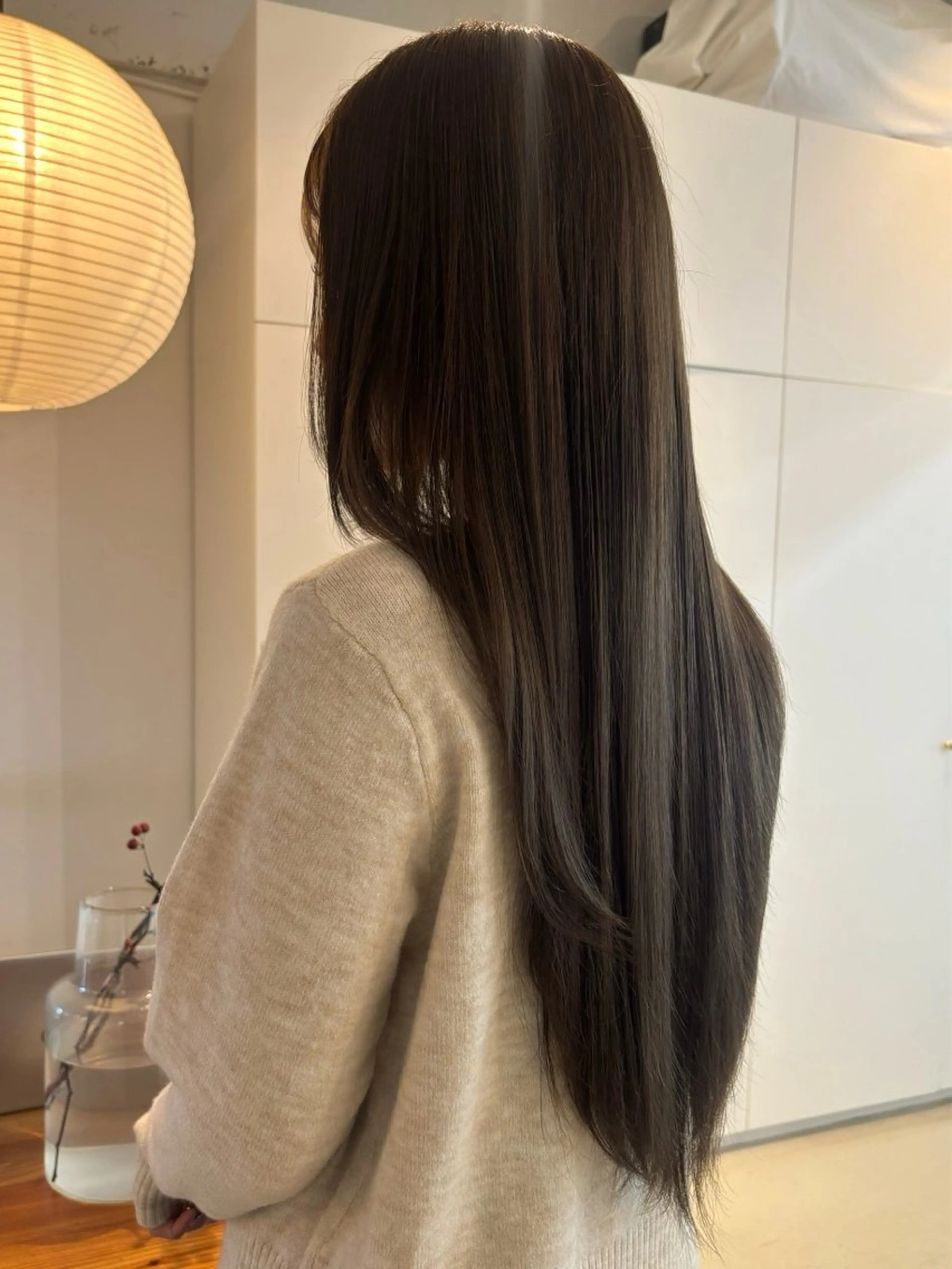 ロング ヘアカラー トリートメント 🍑透明感hair ・NENE🍑のヘアスタイル