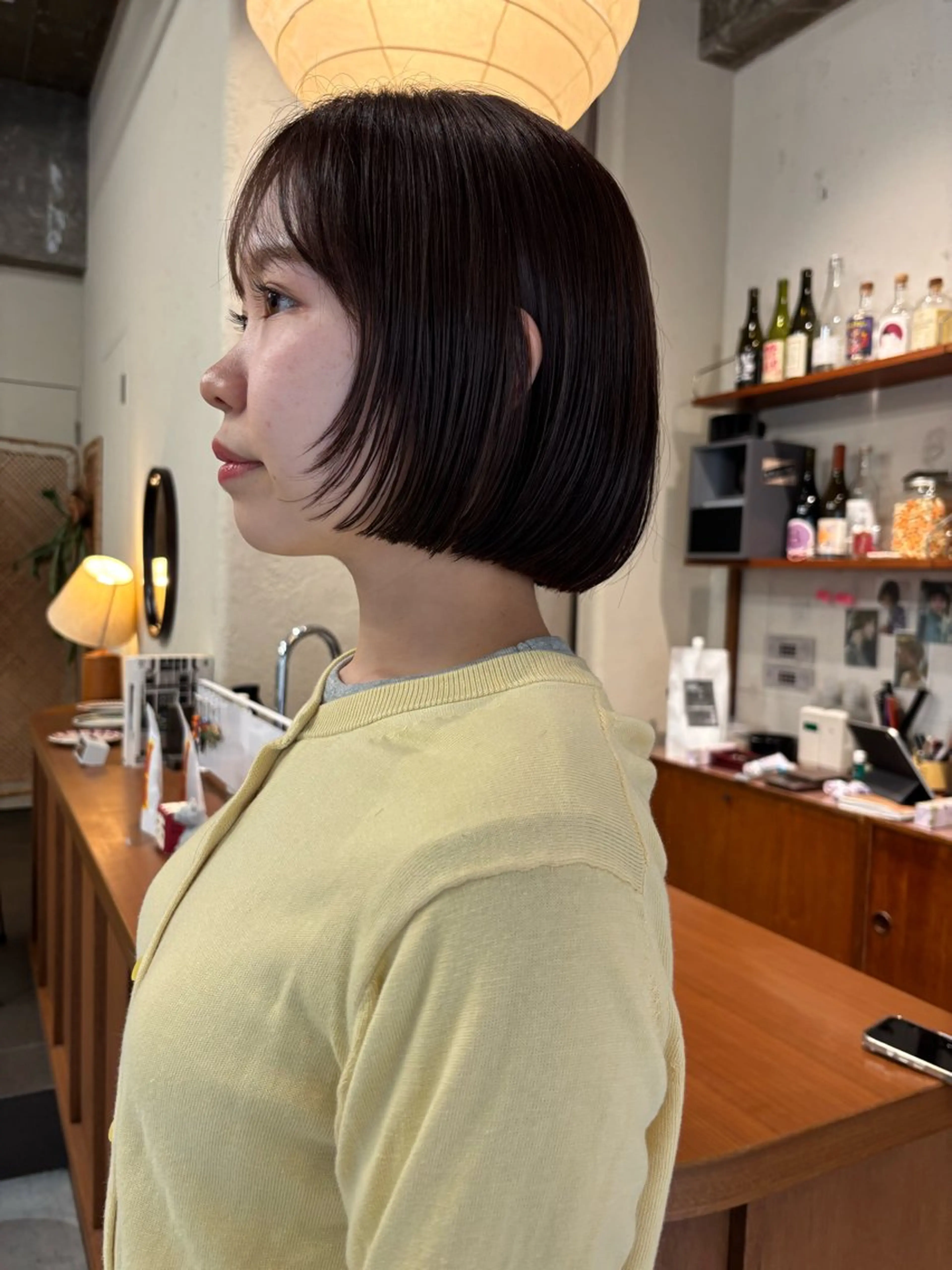 ショート カット ヘッドスパ 永田 愛莉のヘアスタイル