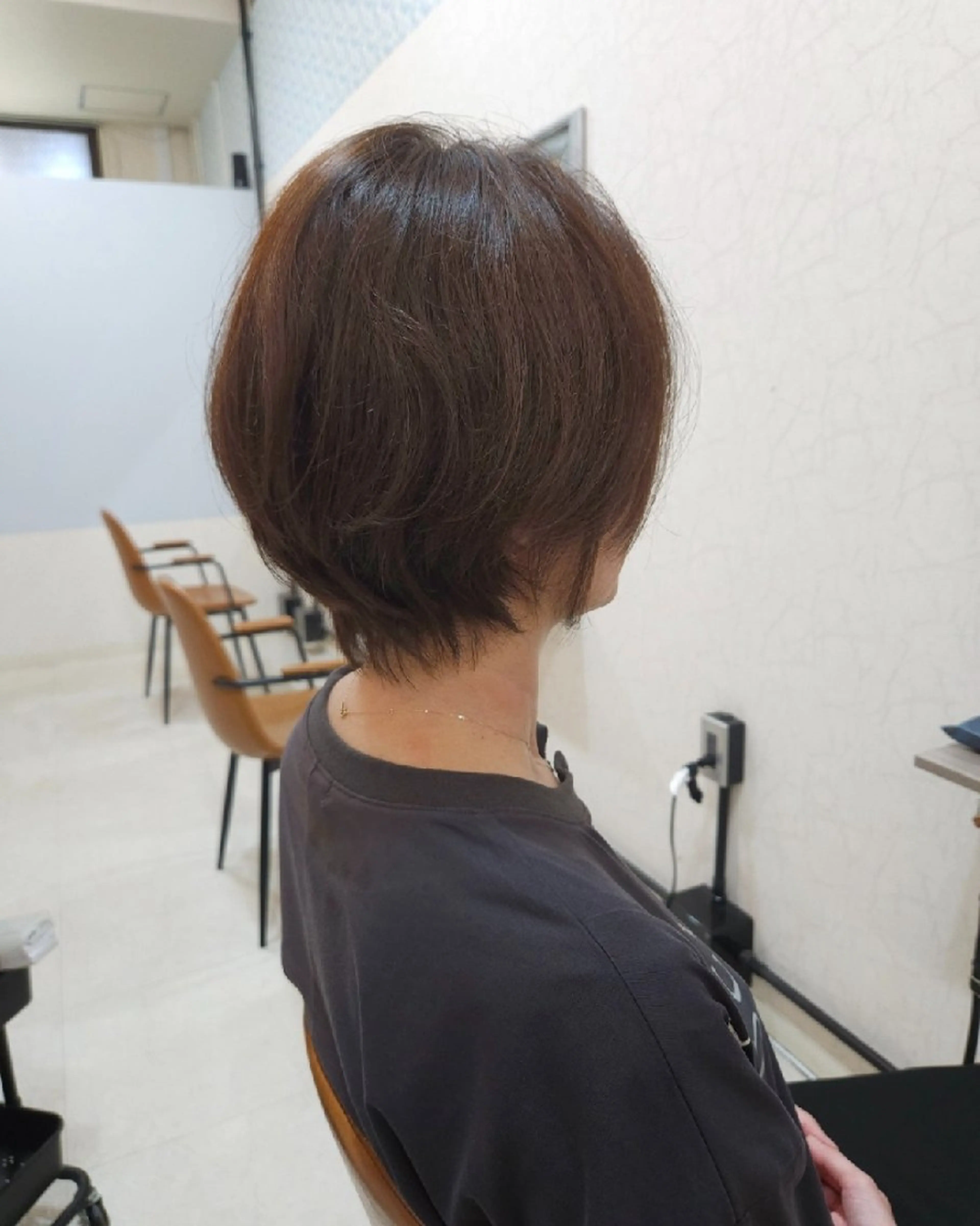 ショート カラー ショートヘア カット ヘアカラー トリートメント nico ニコのヘアスタイル