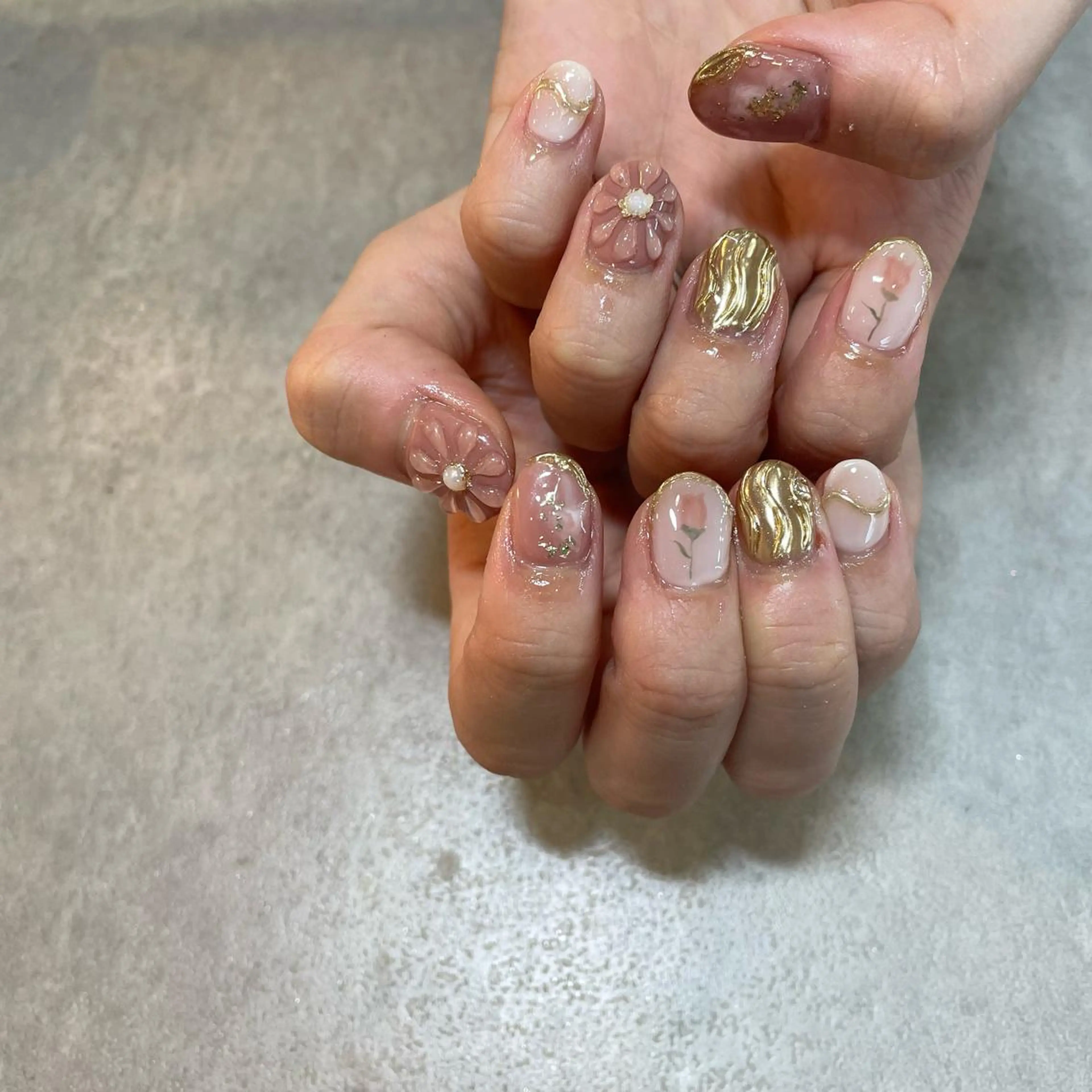 ネイル ブライダルネイル Nail Salon Gummi.のネイルデザイン