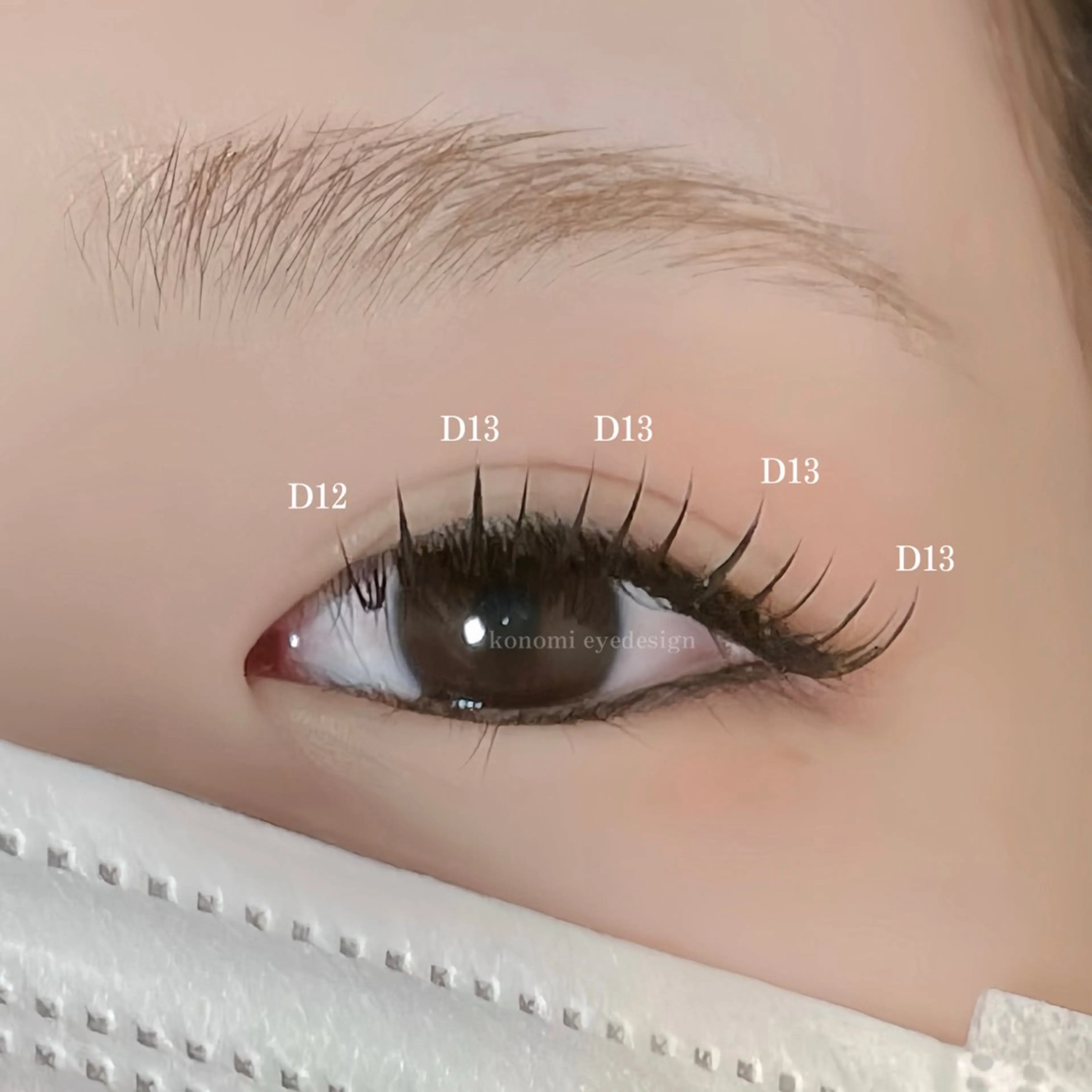 マツエク・マツパ konomi 🧁 神戸三宮のマツエク・マツパデザイン