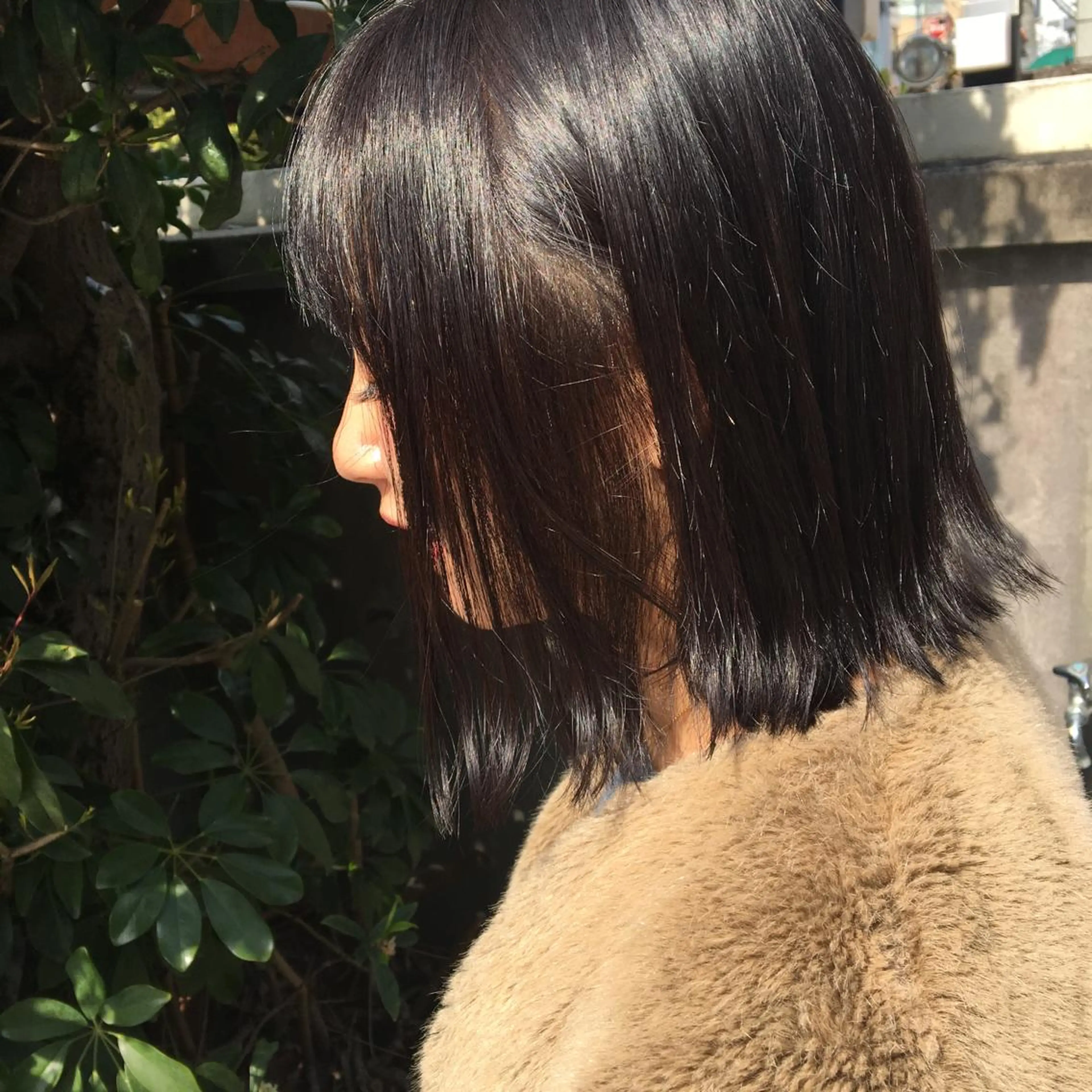 ミディアム カラー THE DAY所属・AKI HASHIMOTOのヘアスタイル