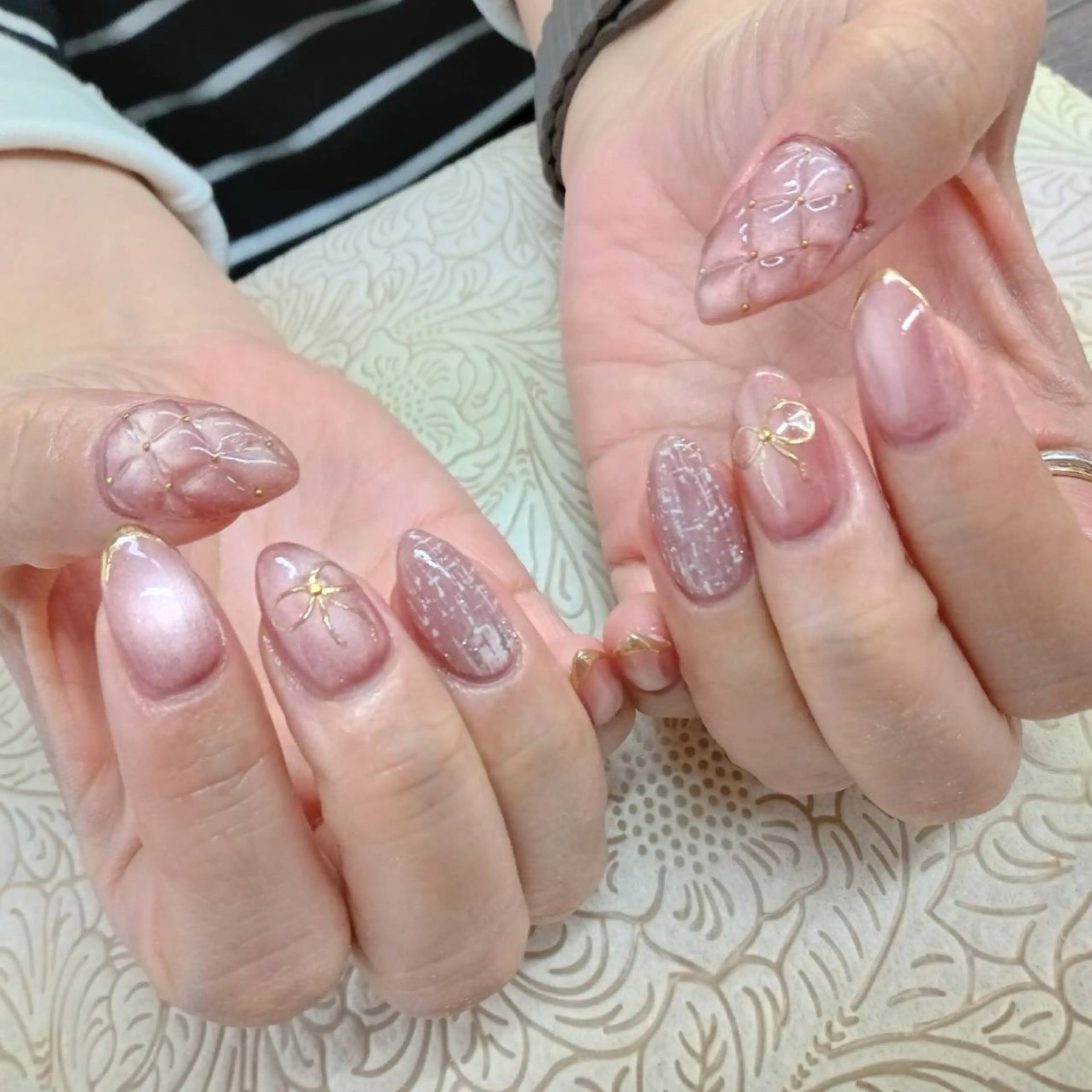 ネイル フラワーネイル precious nail room所属・precious nail  roomのネイルデザイン