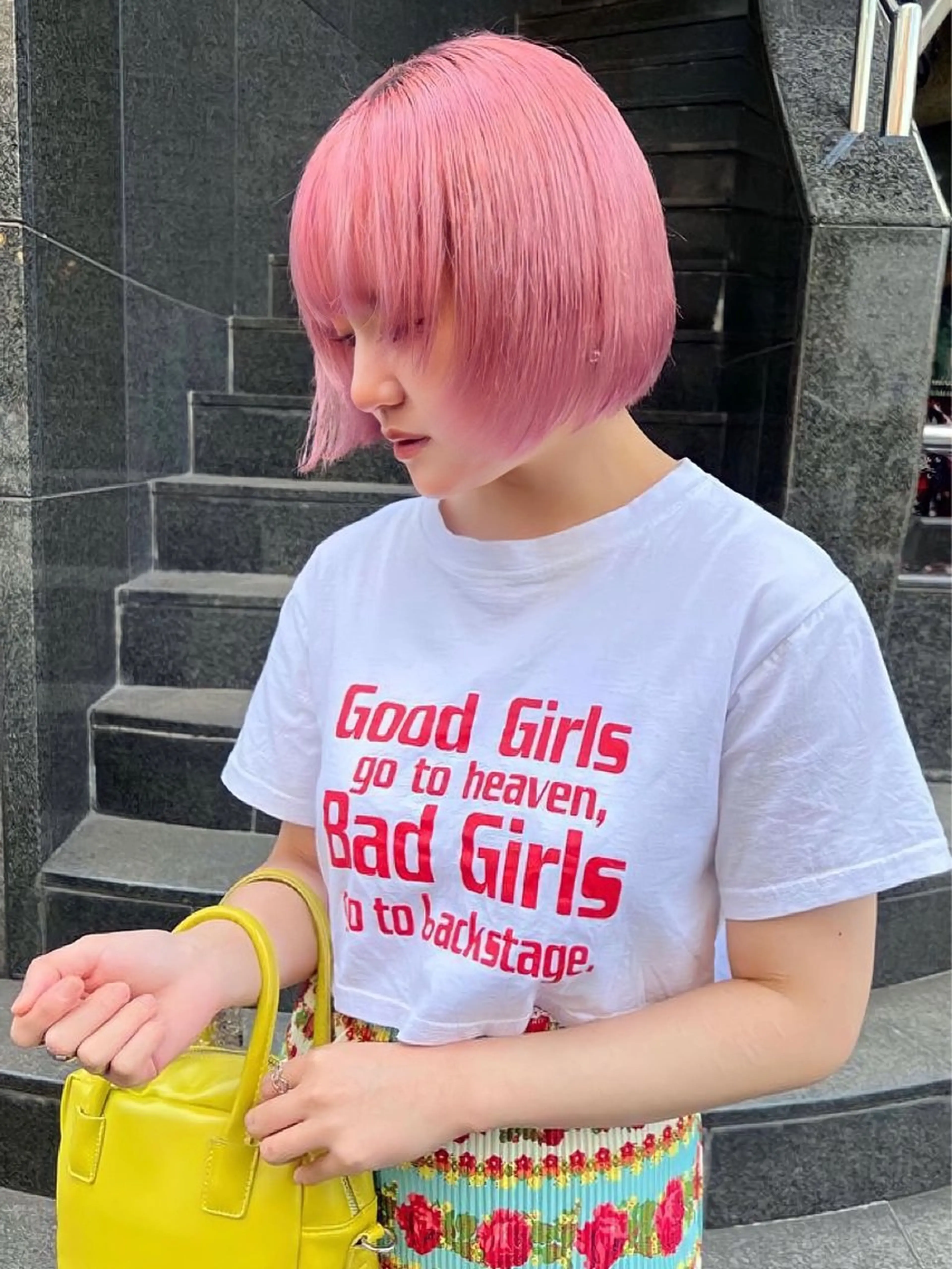 🥣🥯顔まわりcut+ケアブリーチ+カラー+トリートメント+シャンプー+ブロー🥛💘の写真