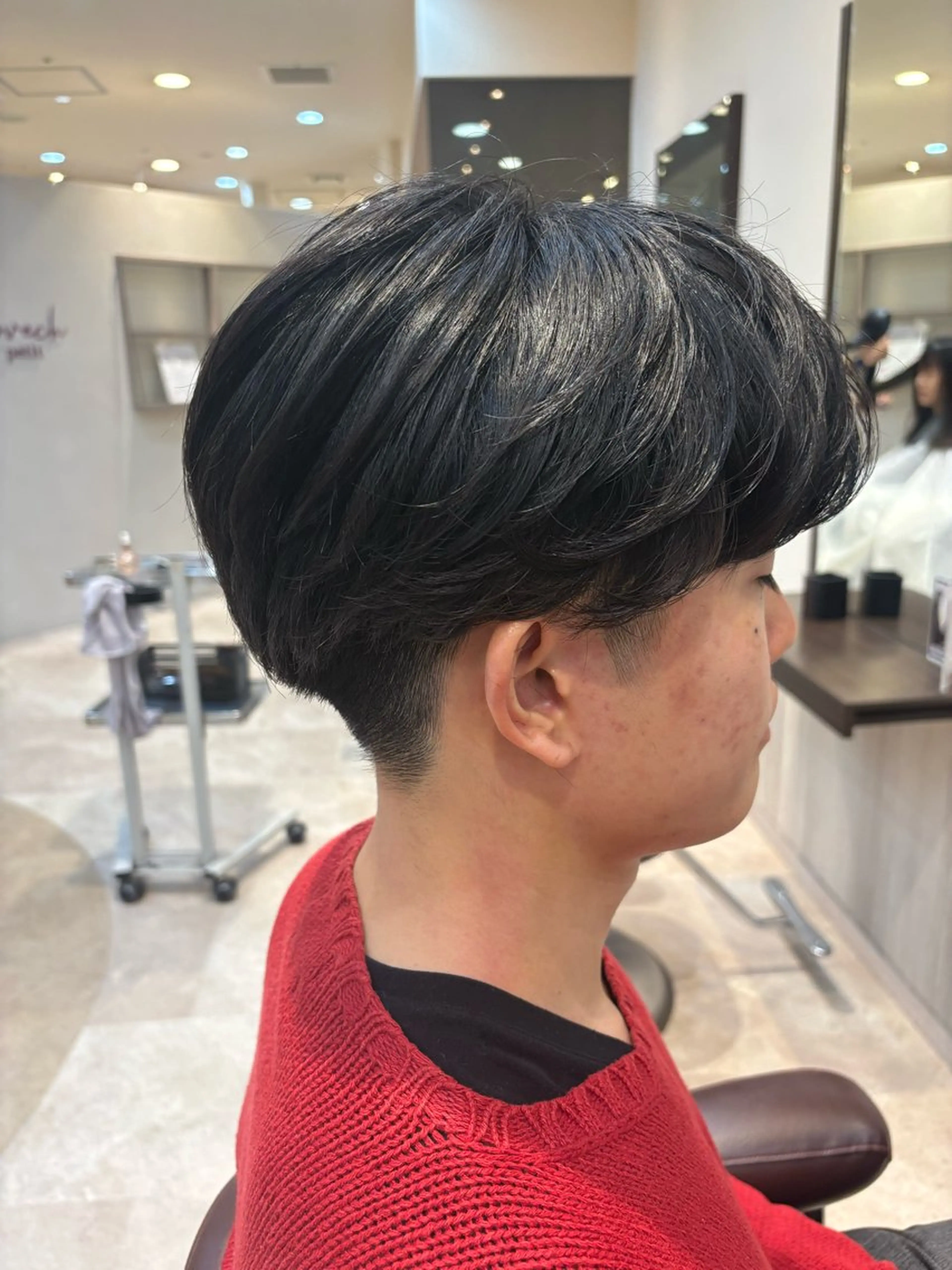 ショート メンズ カット 木村 柊斗のヘアスタイル