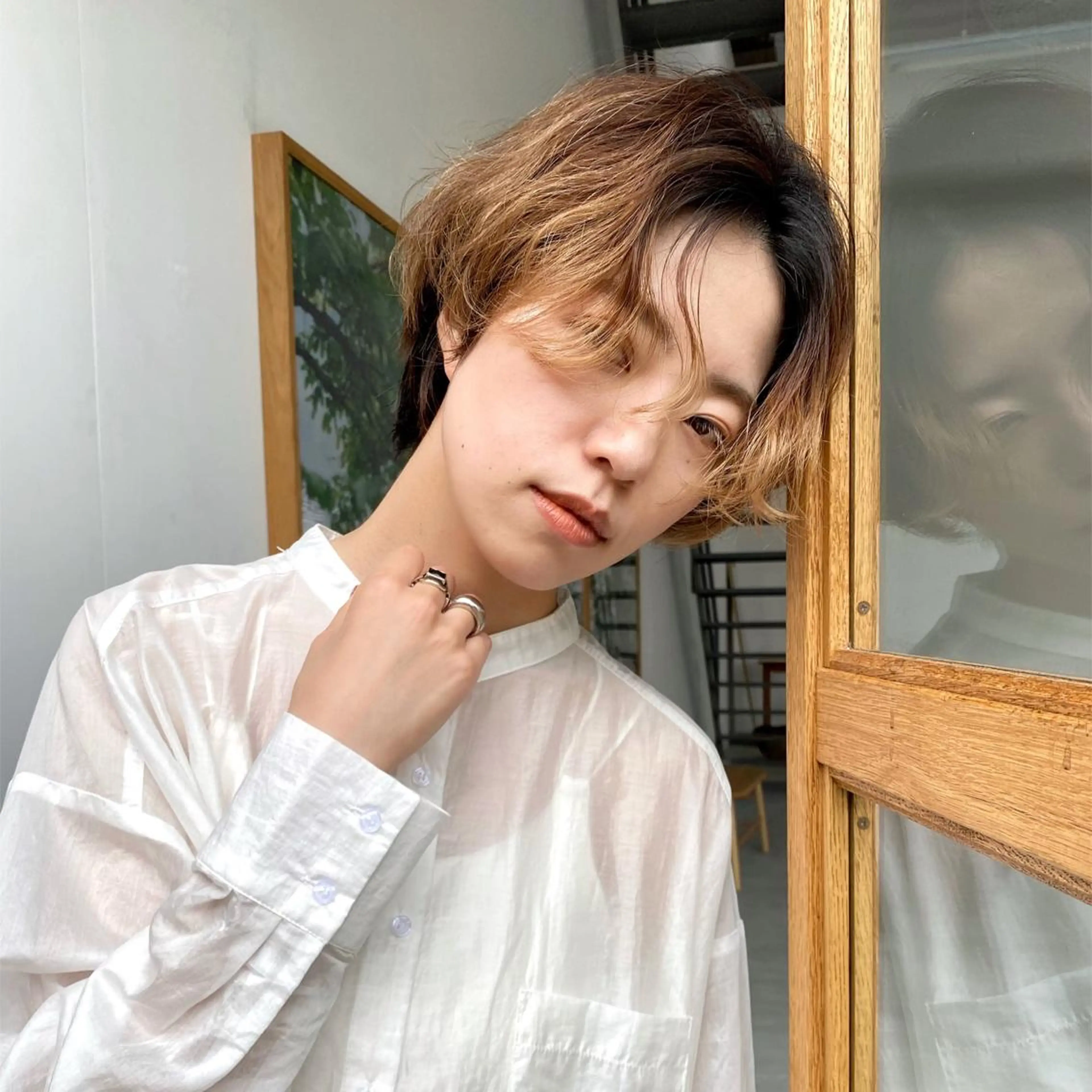 ショート ショートヘア レイヤー/髪質改善 渡邉【日吉美容室】のヘアスタイル