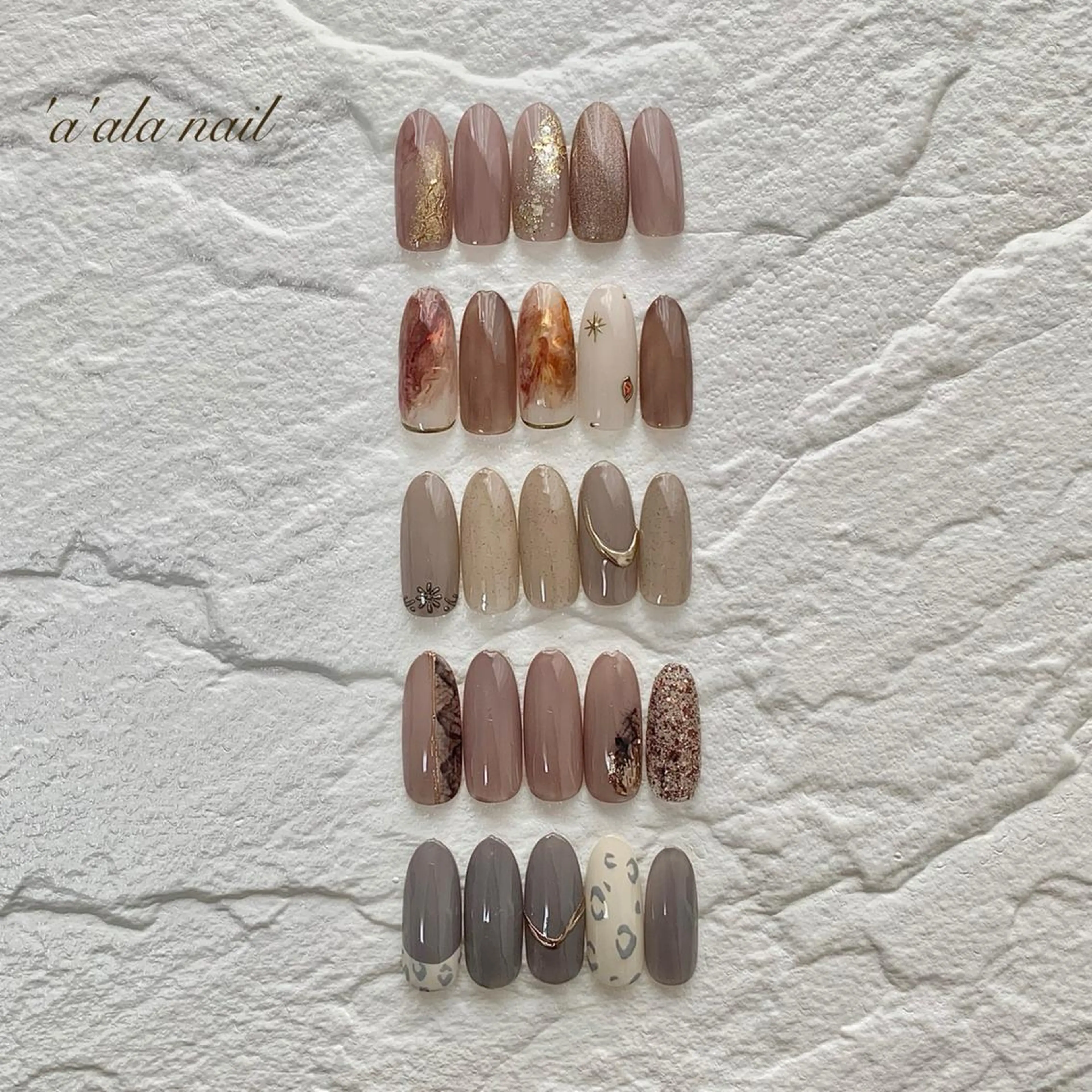 ネイル アートネイル 'a'ala nailのネイルデザイン