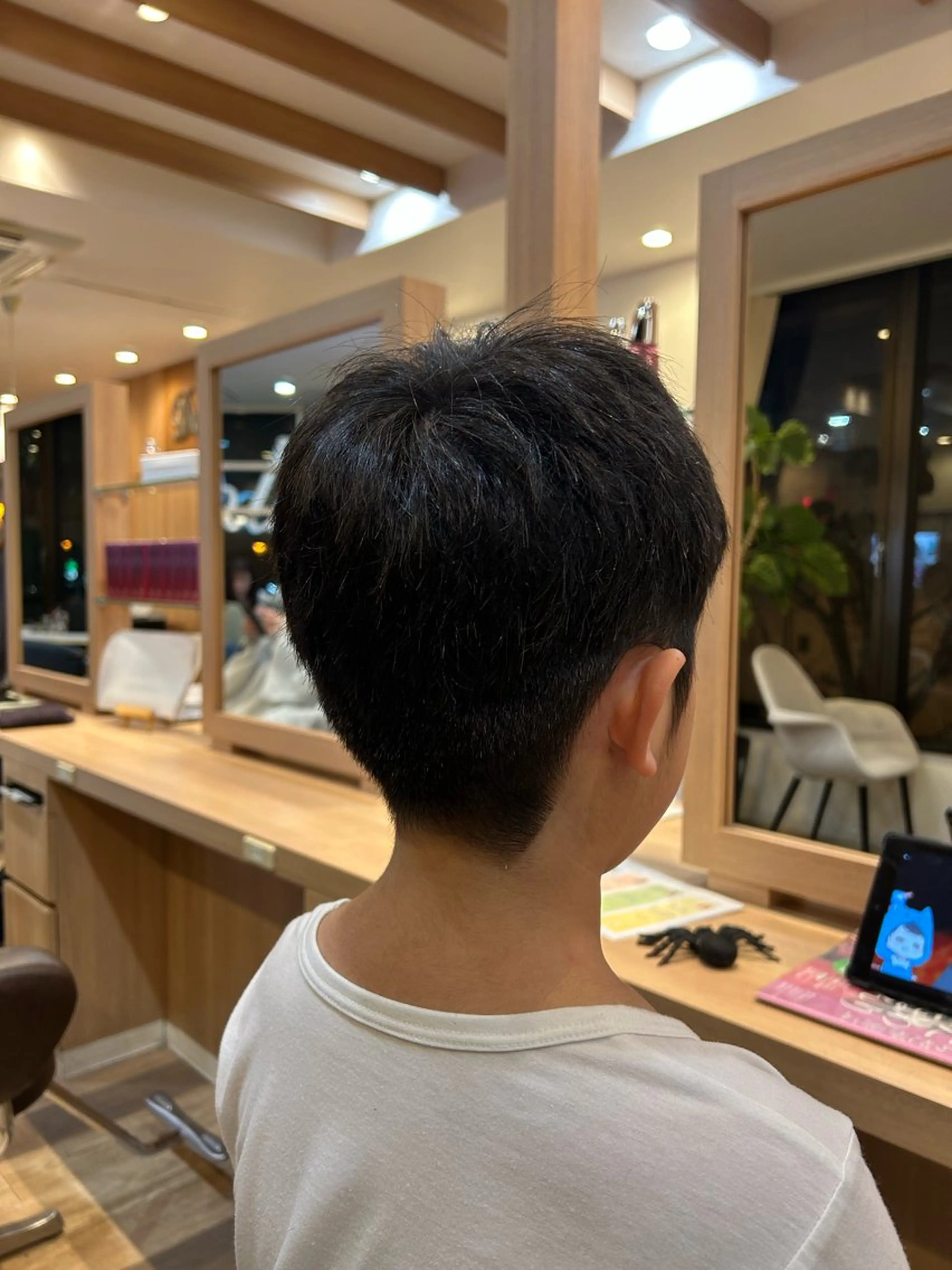 メンズ キッズ 刈り上げ Dali 新さっぽろ店所属・前川 紗のヘアスタイル