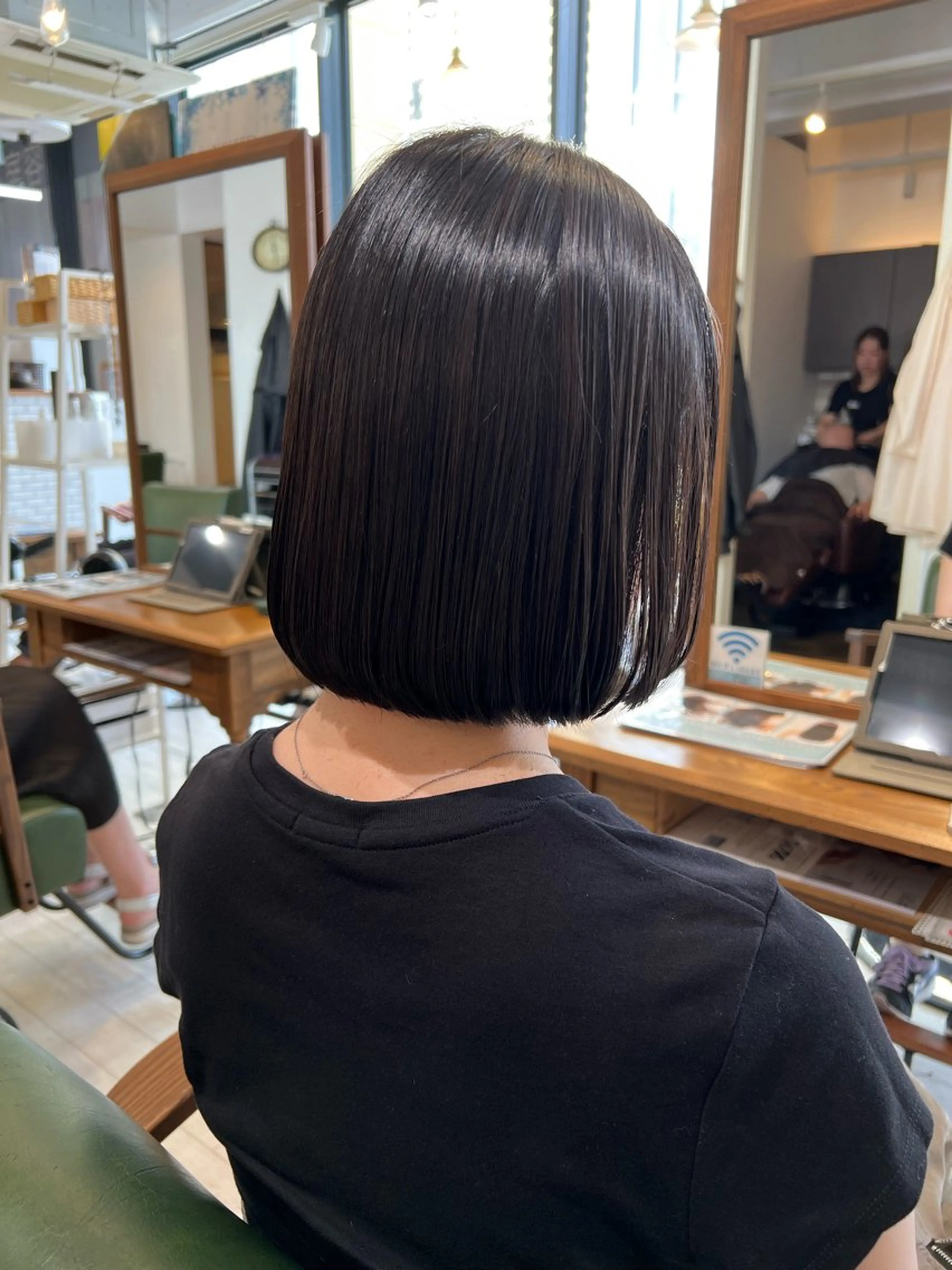 ミディアム 似合わせカット 小顔カット つぼい あつきのヘアスタイル