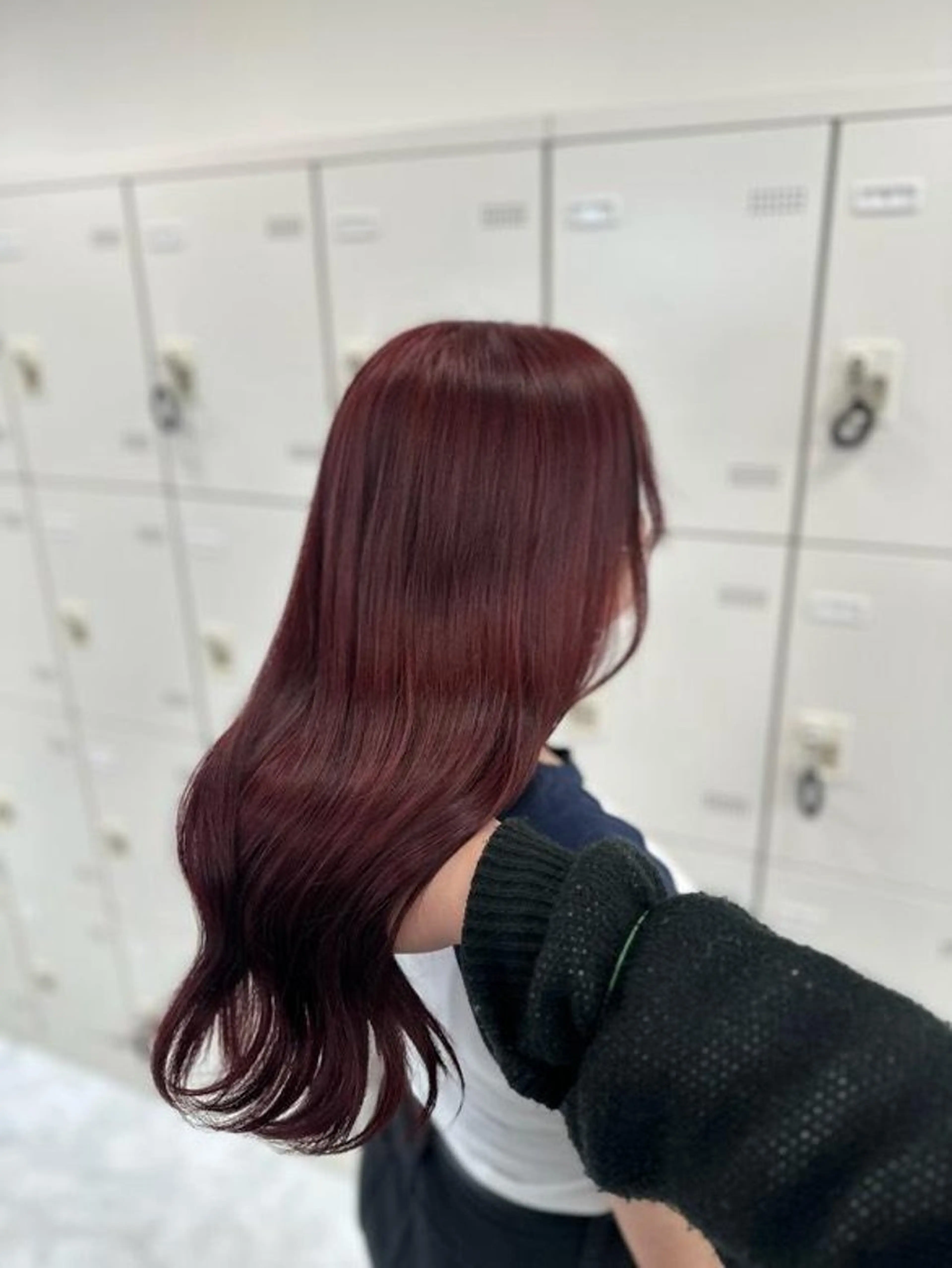 カラー ブリーチ ケアブリーチ ブリーチなしカラー 髪質改善 🍒renka🍒 ボブ/ショート/暖色のヘアスタイル