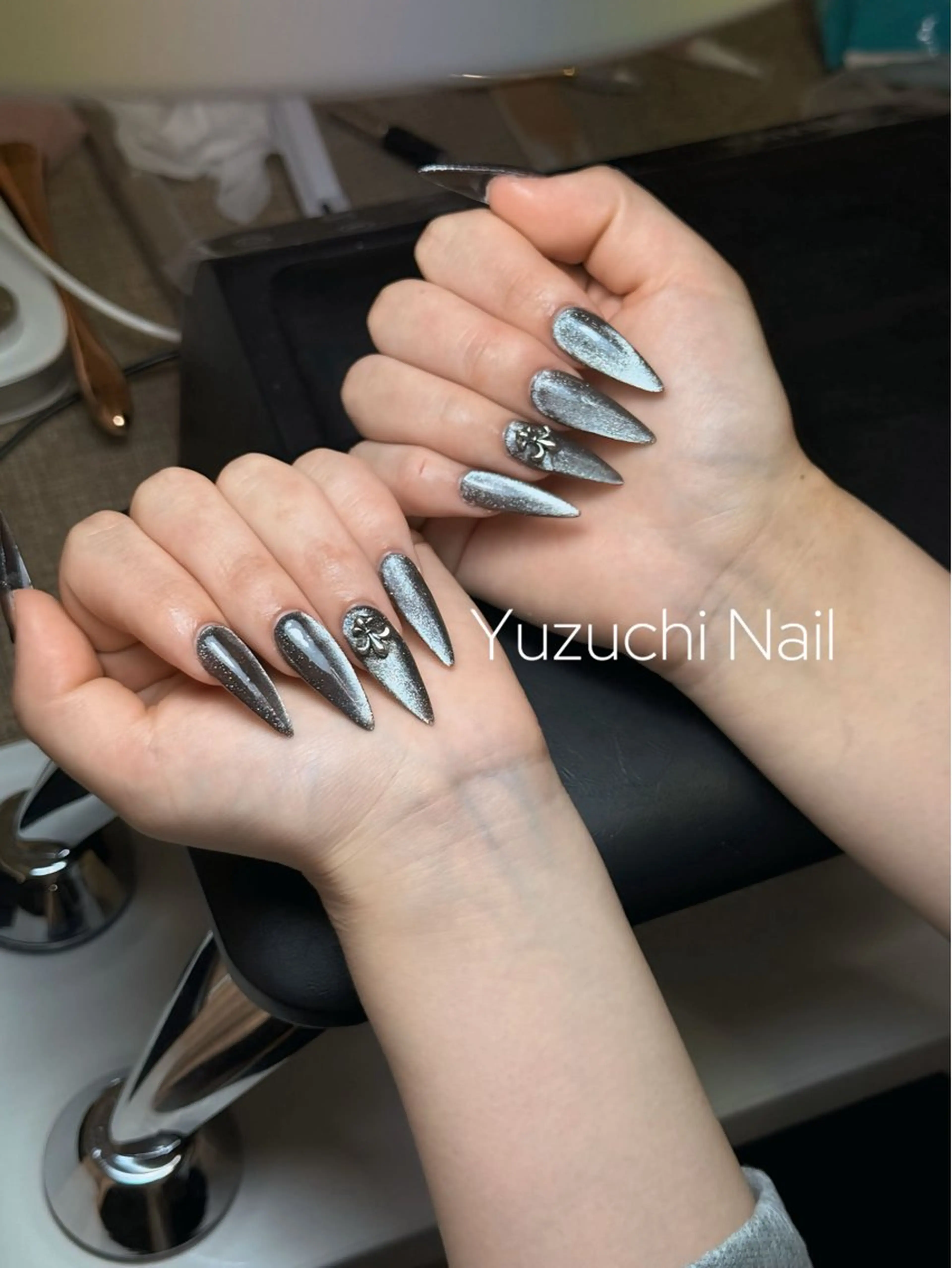ネイル 夏ネイル ワンホンネイル ハンドネイル ハンドケア Yuzuchi Nailのネイルデザイン