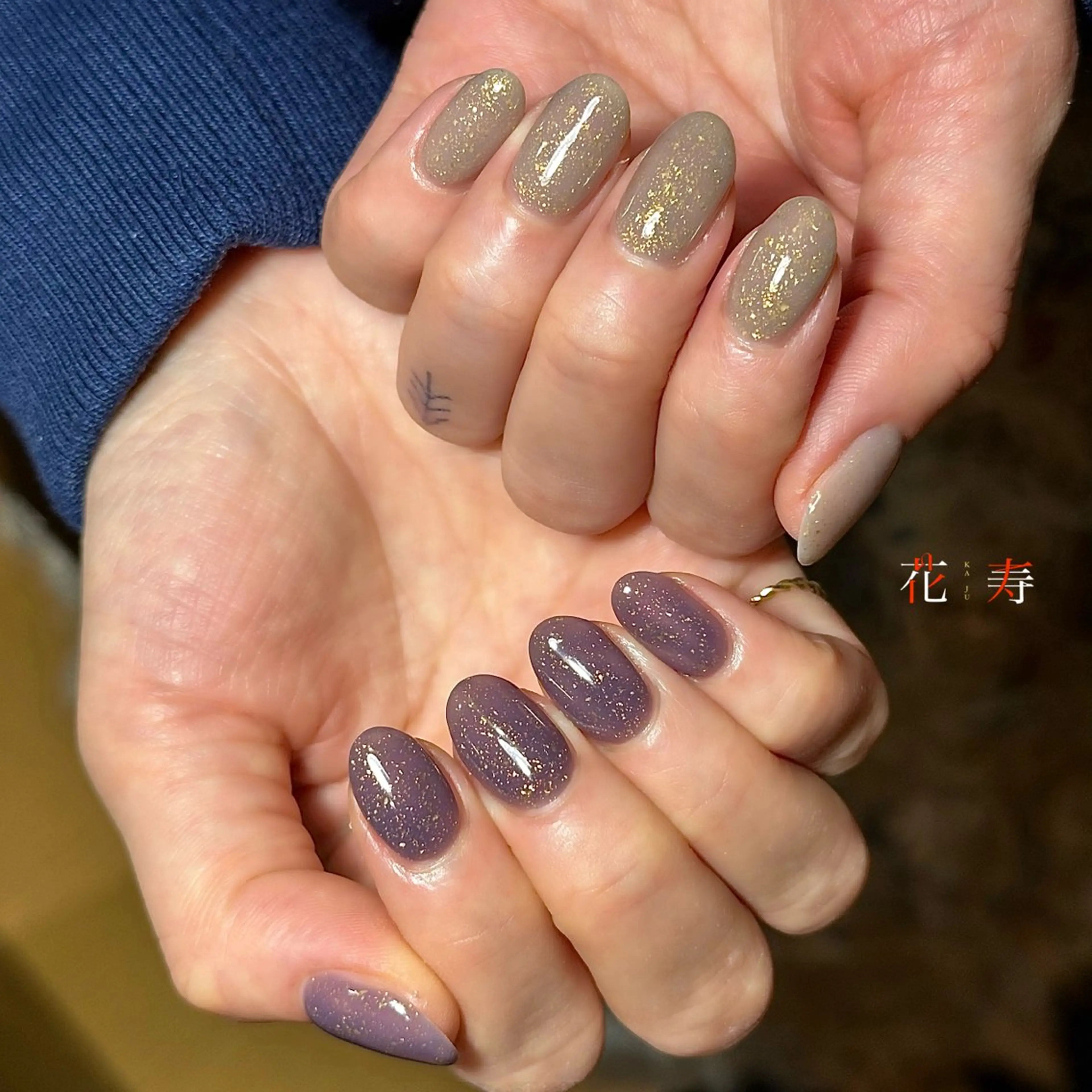 ネイル ハンドネイル 花寿-kaju- s.のネイルデザイン