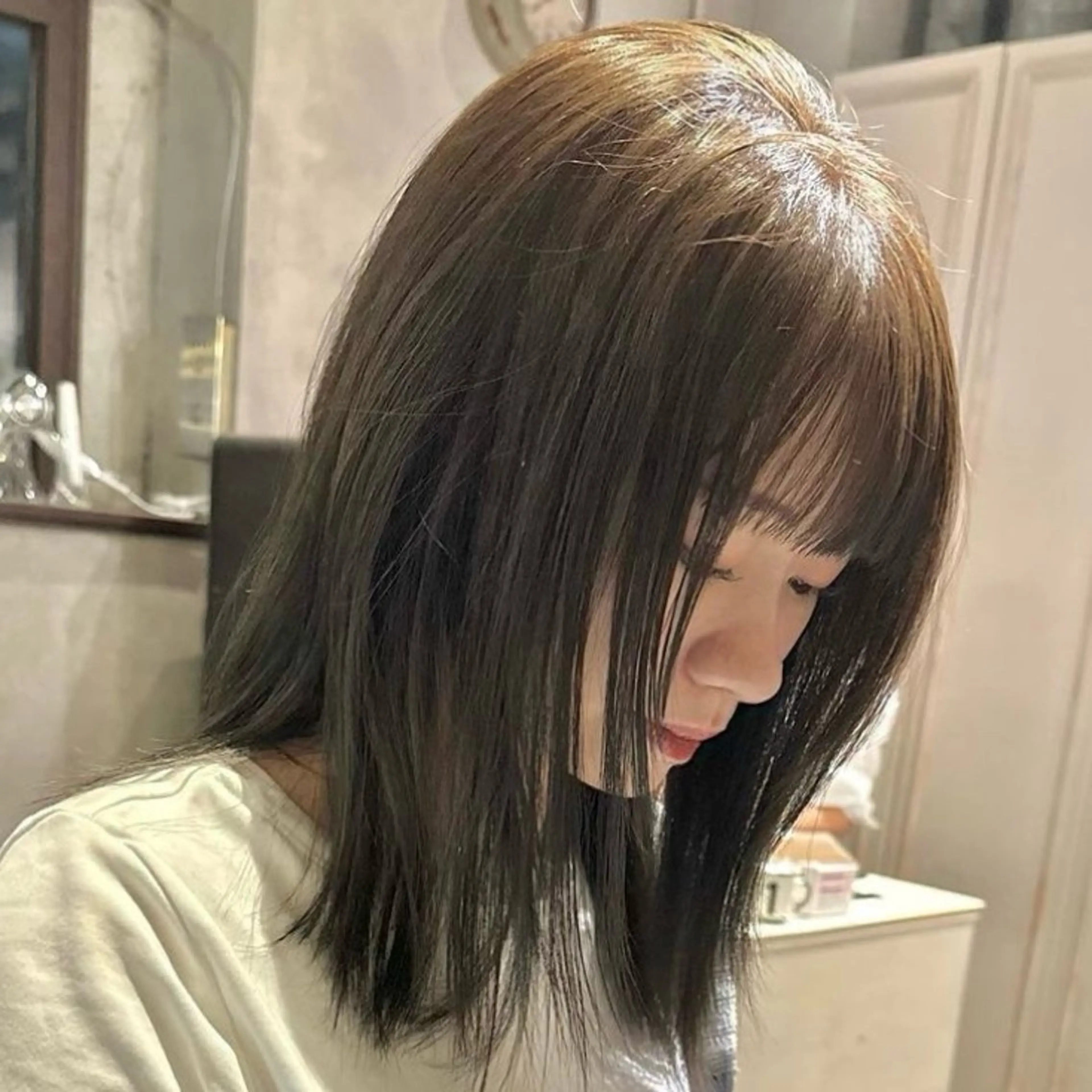 🩵高発色🩵イルミナカラー+シャンプーブローの写真