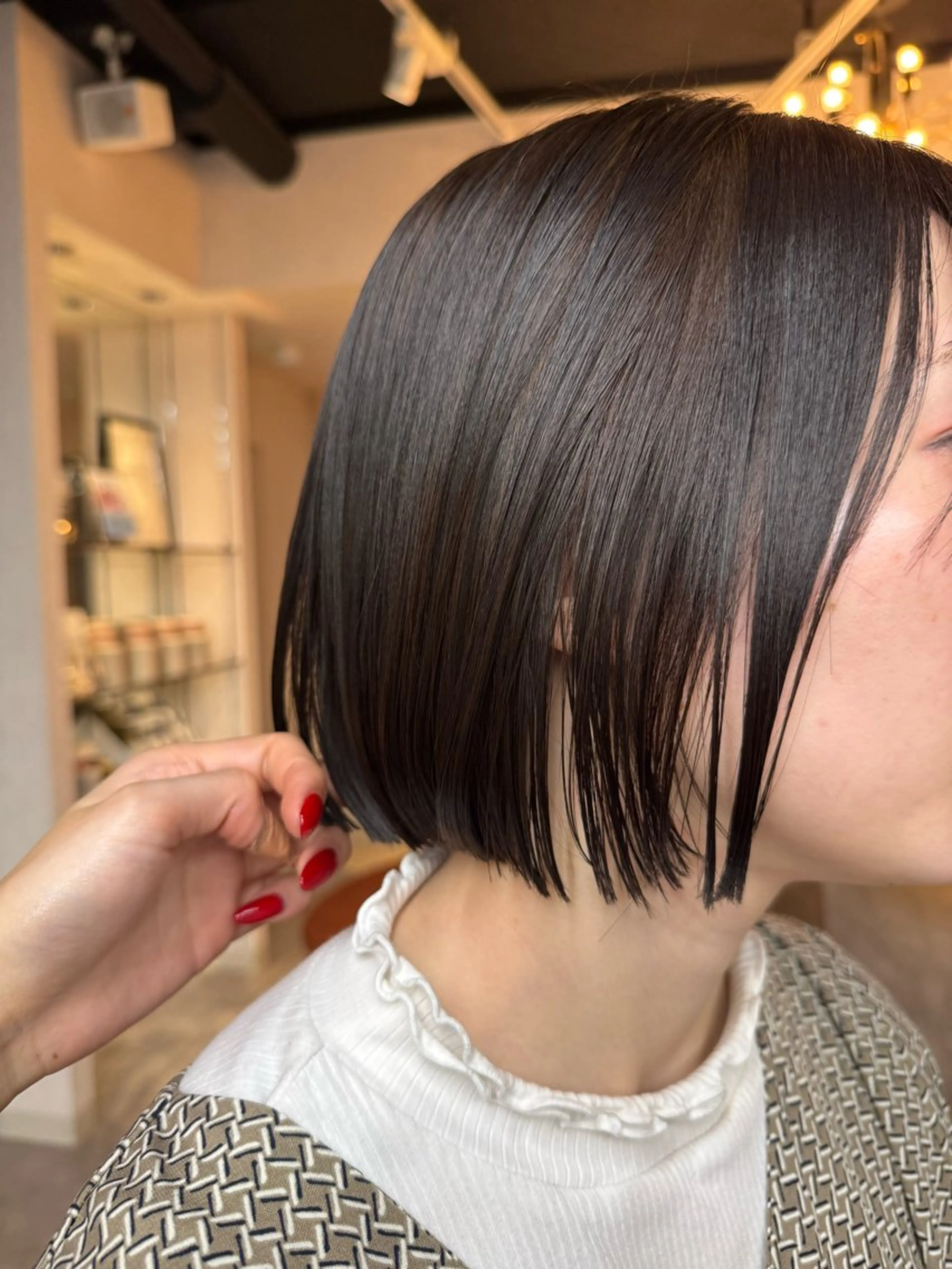 ミディアム ボブ reira/堀江 /似合わせカットのヘアスタイル