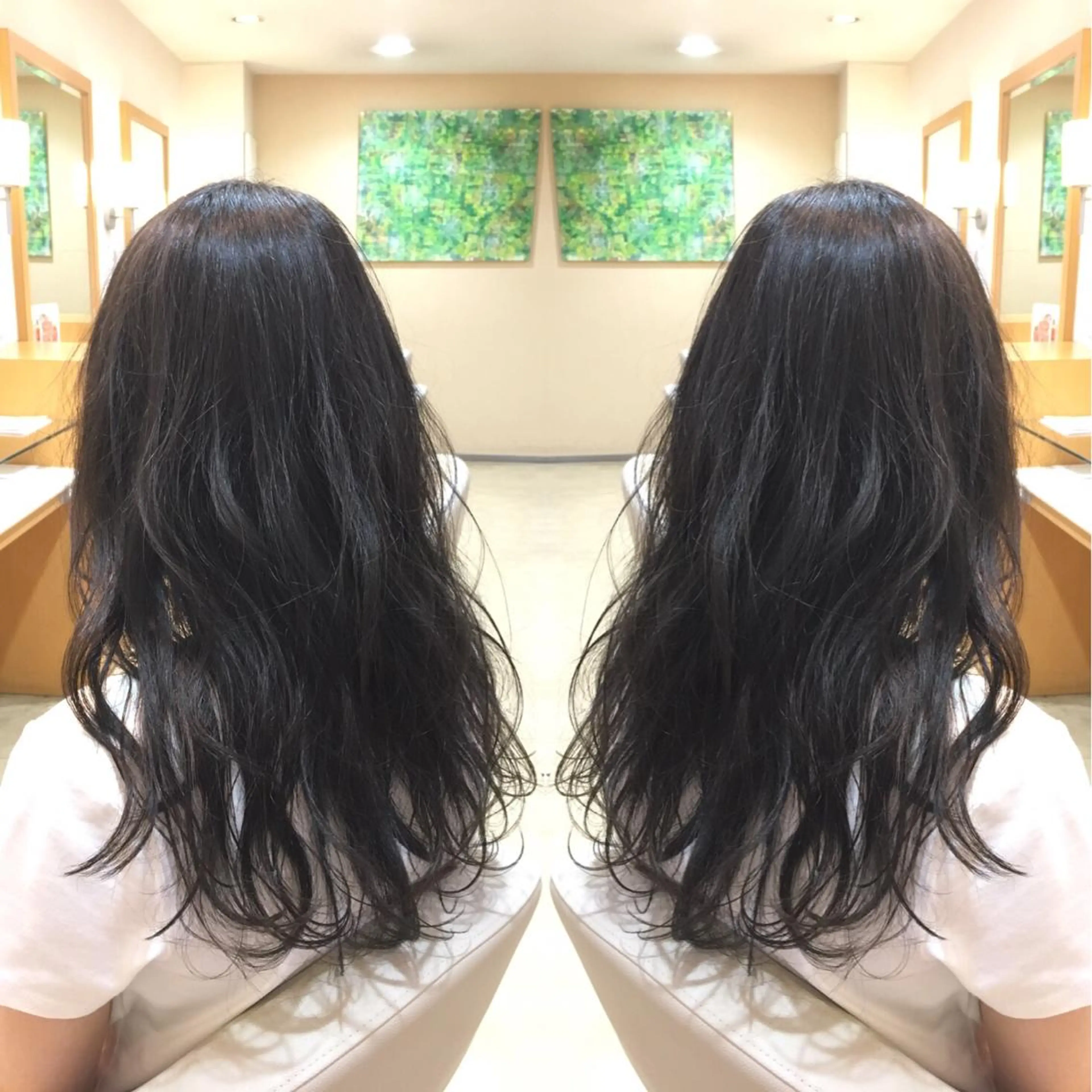 ロング カラー 🐝肥田 しょーと🐝のヘアスタイル