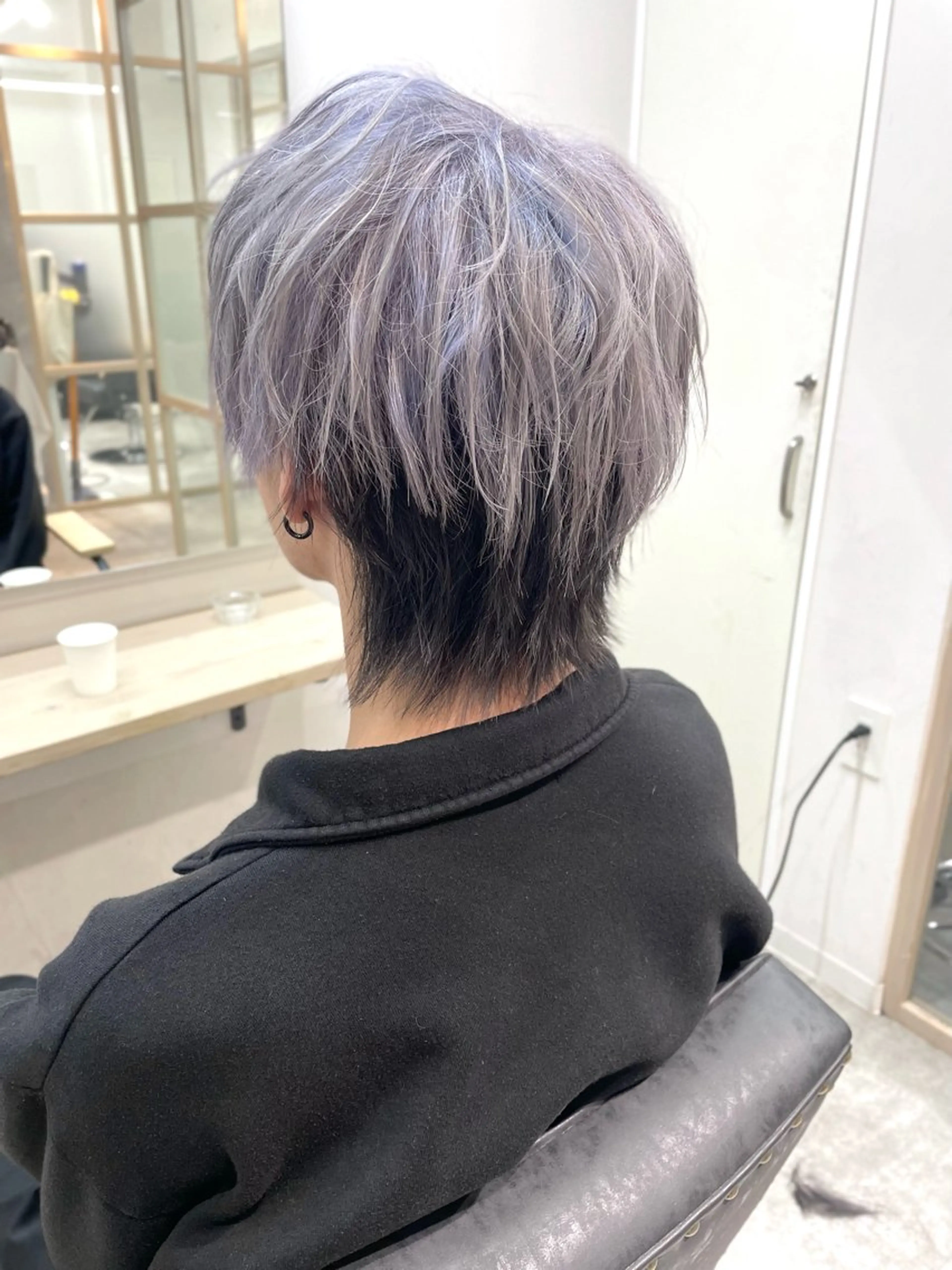 ミディアム カラー メンズ EMANON新宿南口所属・ケアブリーチ×艶カラ ー️🫧Shioriのヘアスタイル