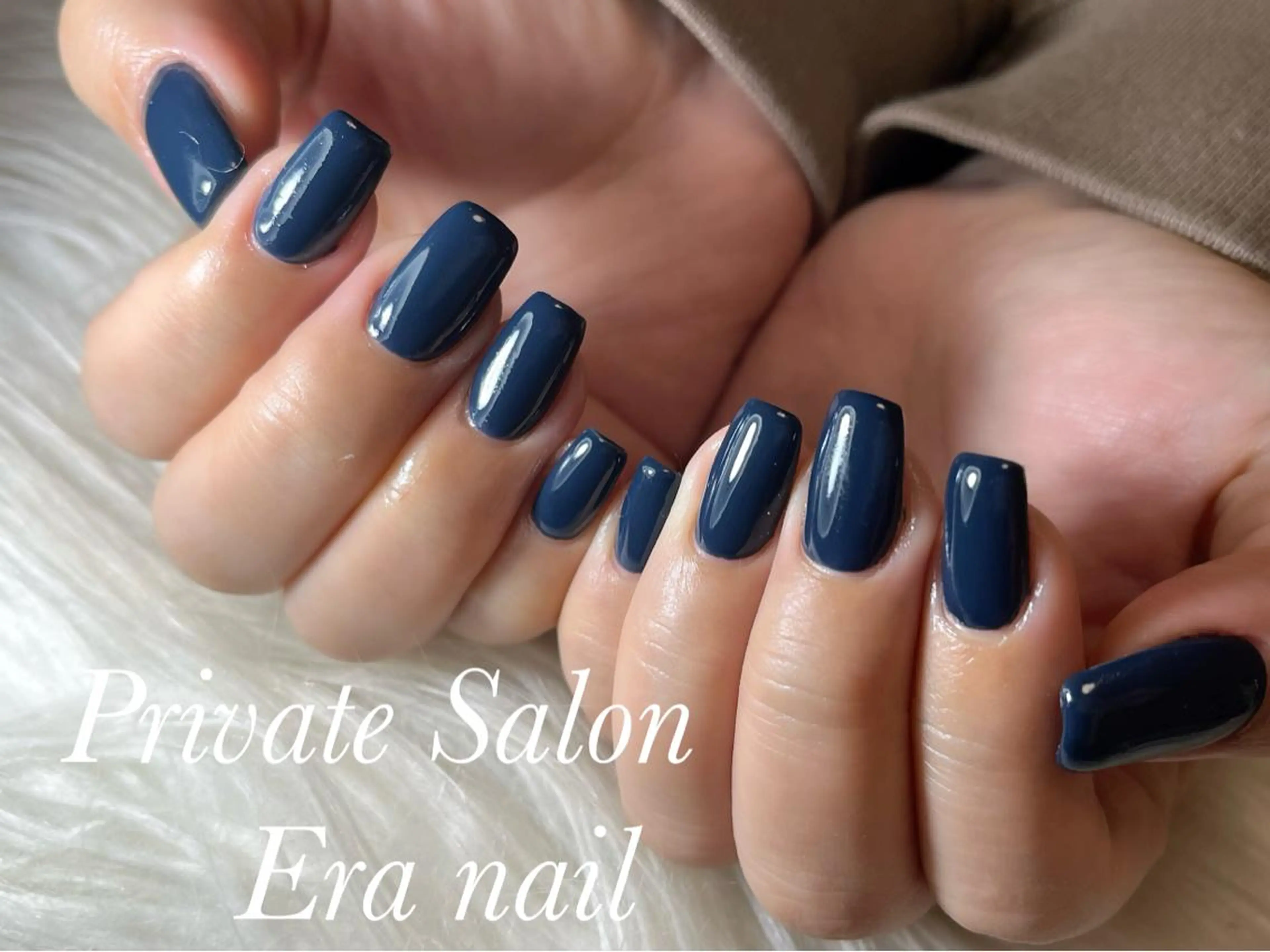 ネイル ワンカラーネイル ハンドネイル Era nailのネイルデザイン