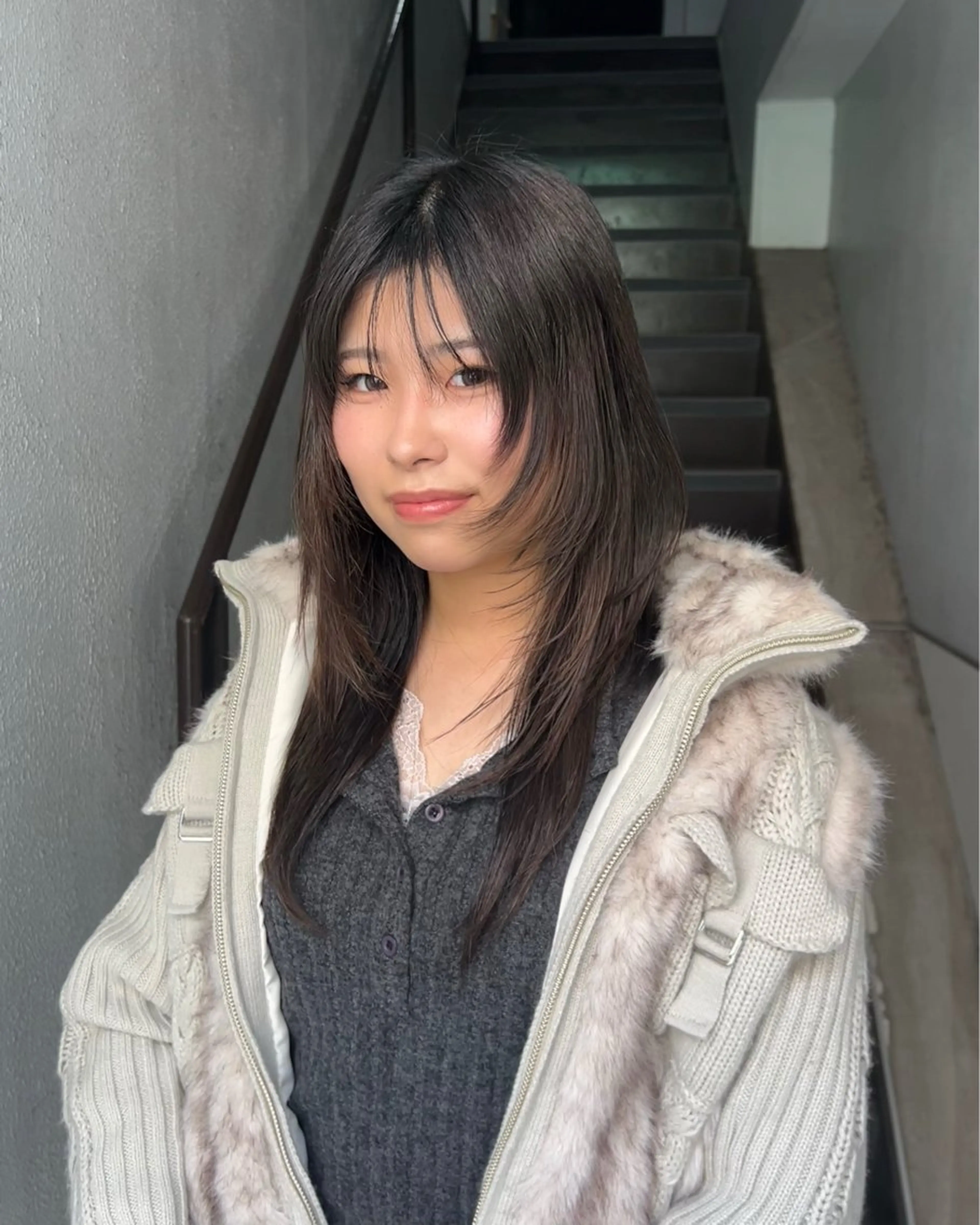 セミロング カット レイヤーカット/暖色 🐈‍⬛hiyokaのヘアスタイル