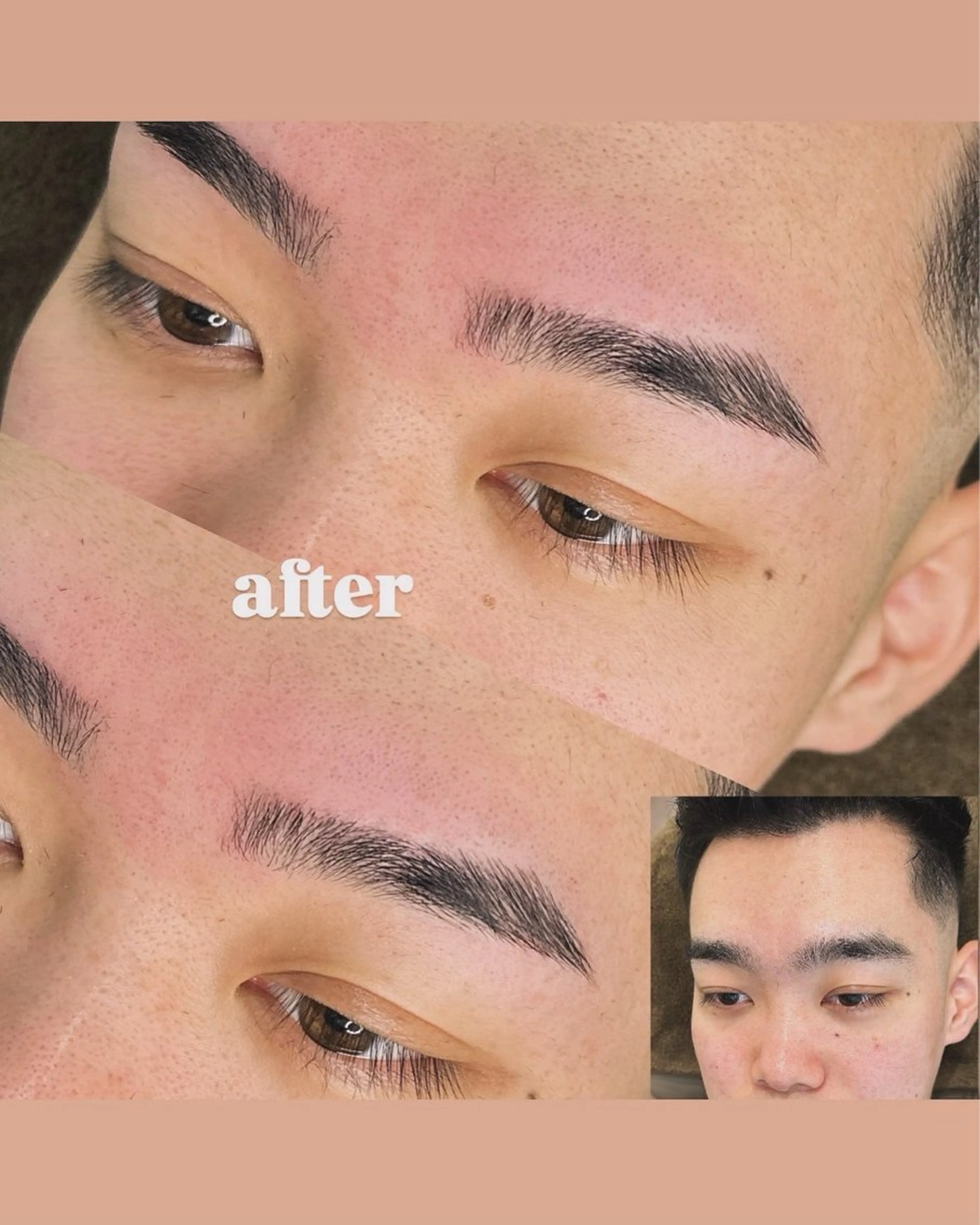 🔹2週間ミニモ限定！無料モデル🔹今話題のメンズ眉毛🔹ハリウッドブロウリフト🔹メンズ大歓迎！！🔹の写真