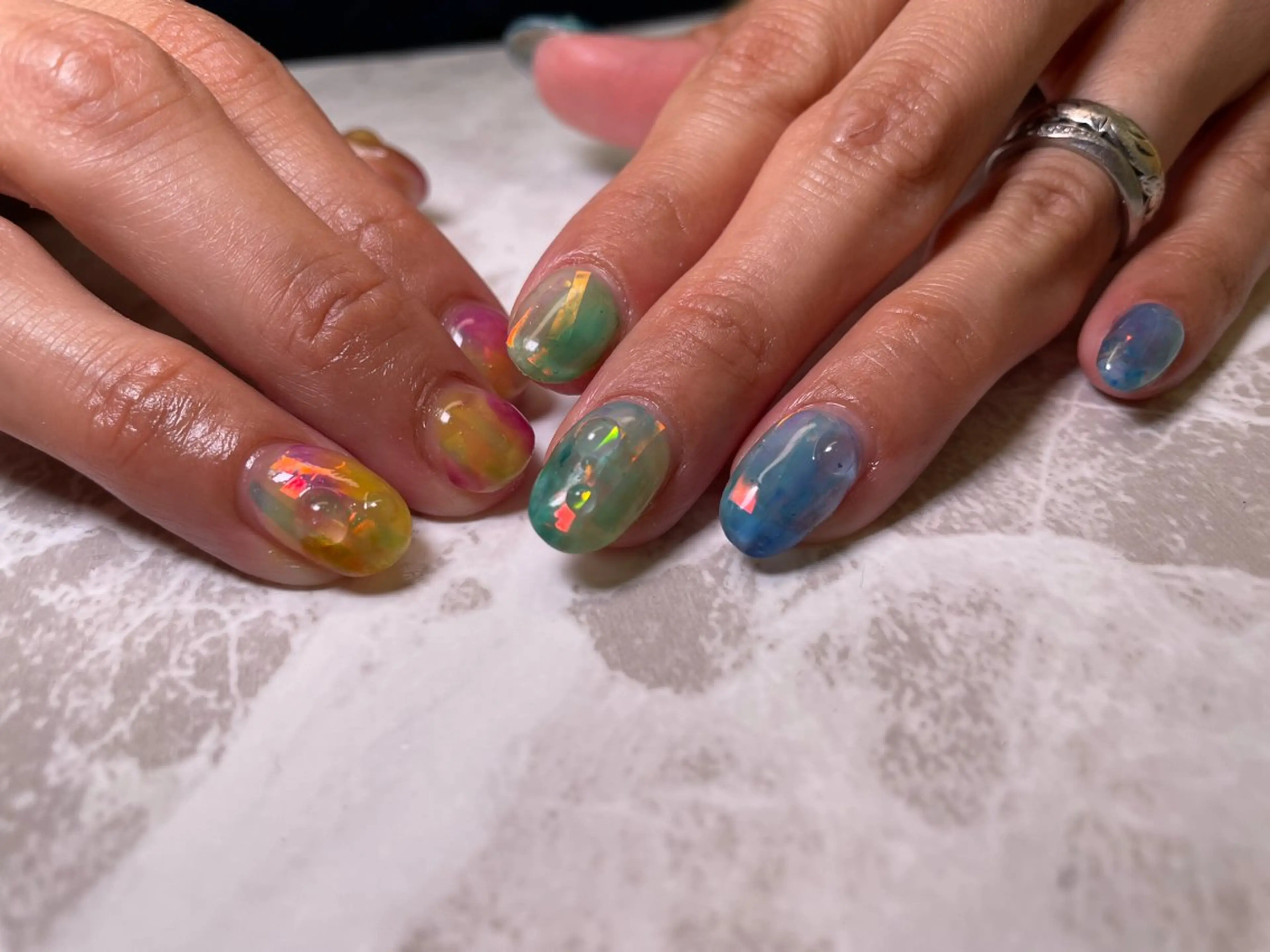 ネイル ハンドネイル YOUTH nails waxing所属・YOUTH natsumiのネイルデザイン