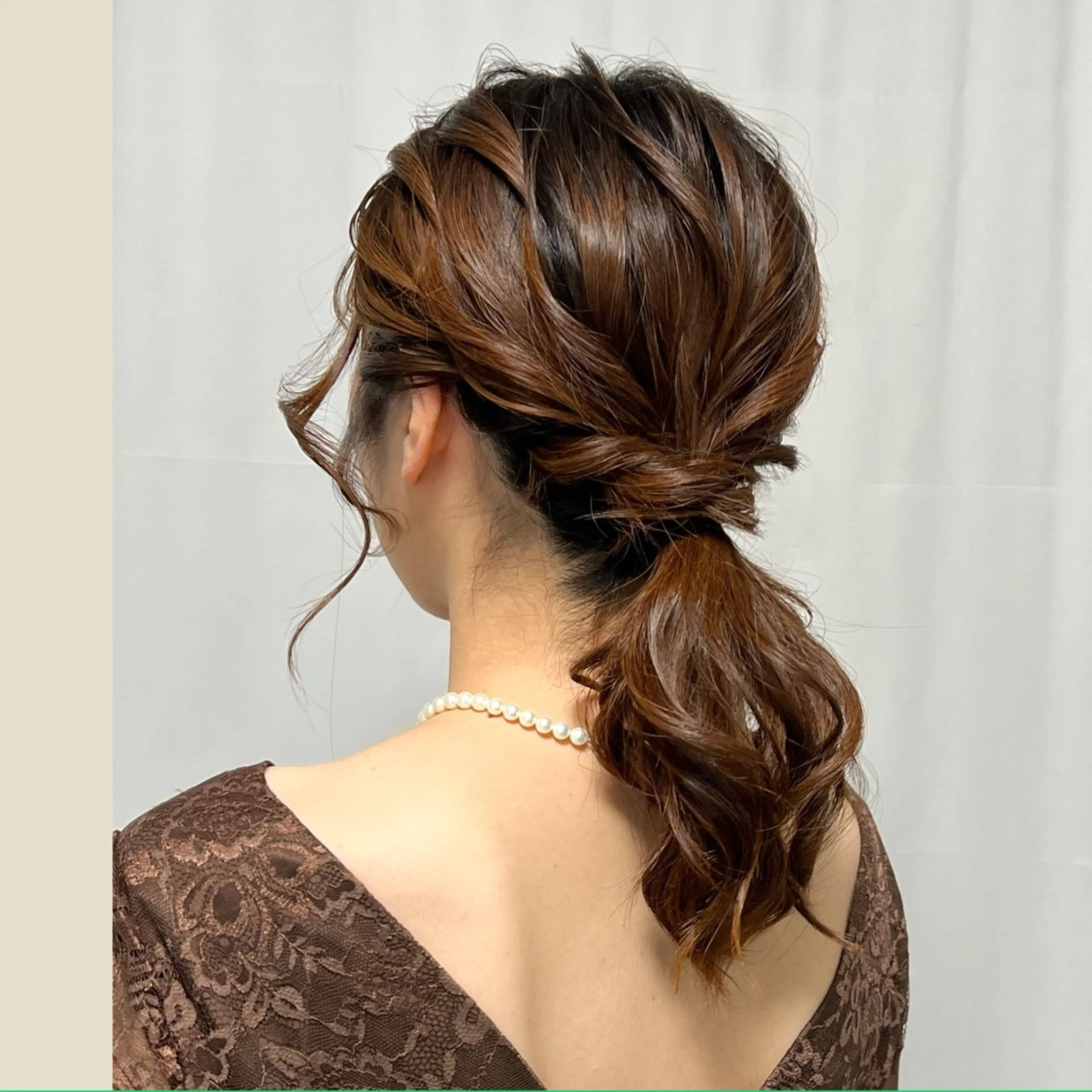 ヘアアレンジ ポニーテール ヘアセット CHATEAU TERRACE所属・似合うヘアメイク🪞 CHATEAUのヘアスタイル