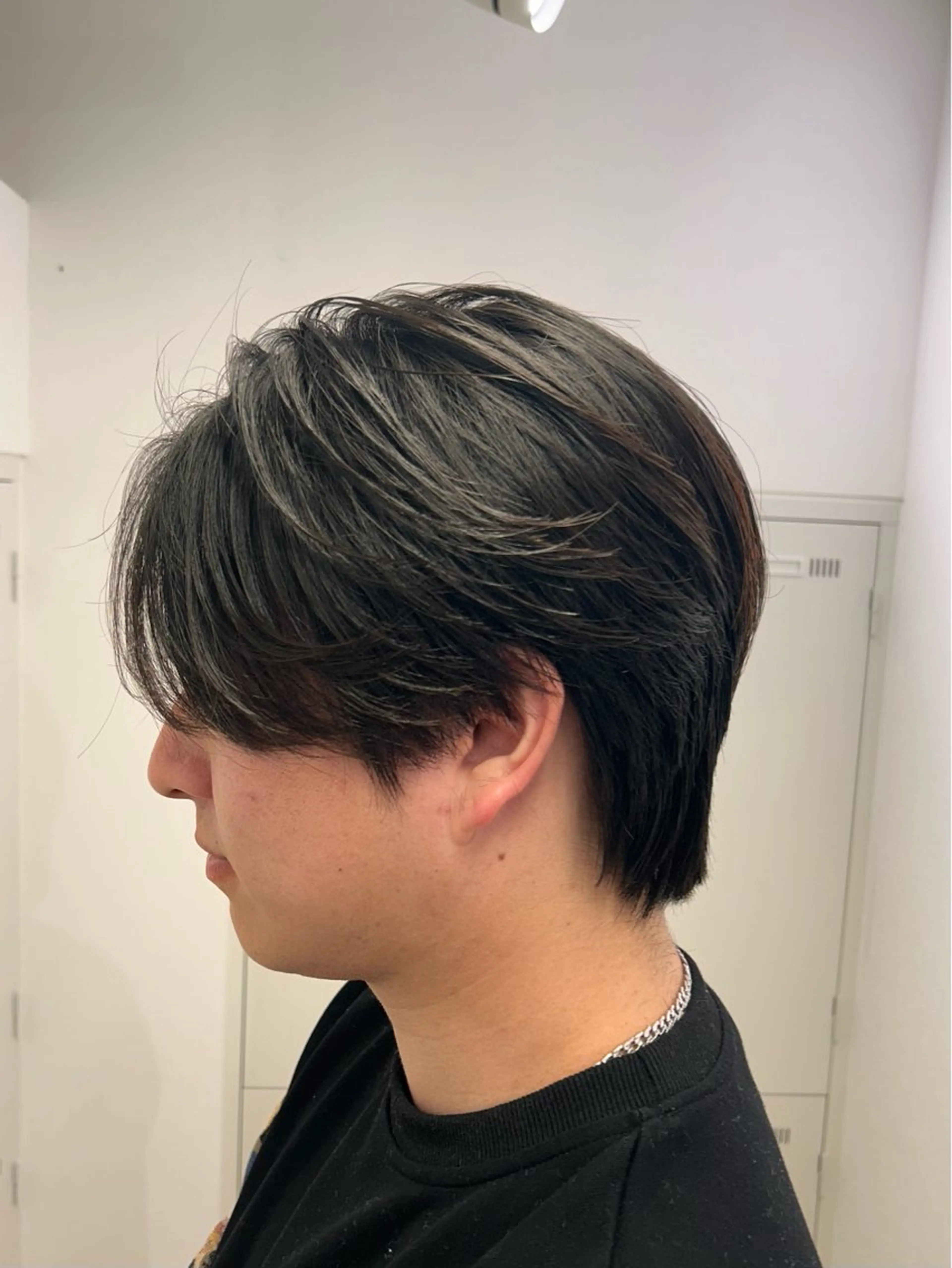 ミディアム パーマ メンズ カット パーマ ♠️メンズ特化／ 社 由樹♠️のヘアスタイル