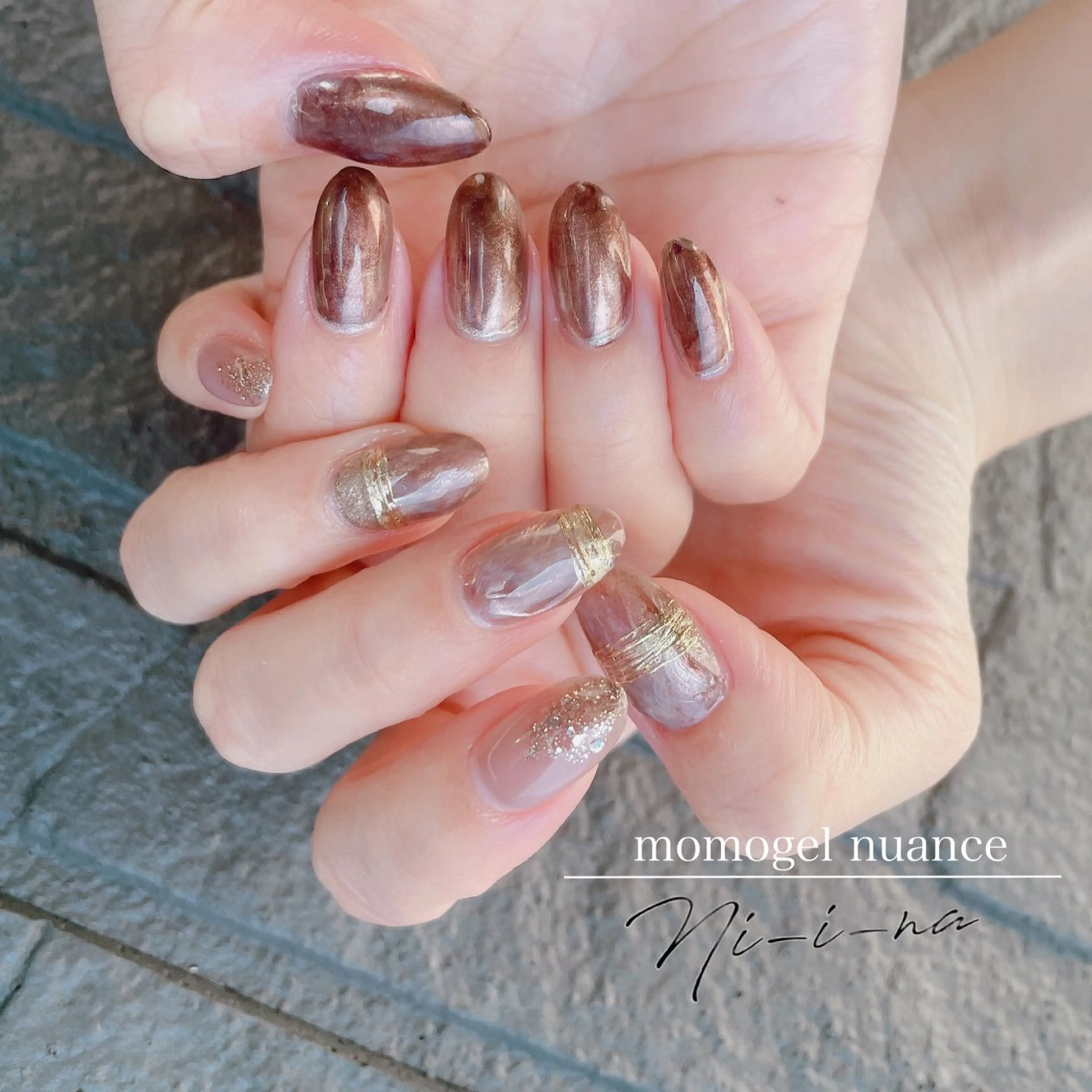 ネイル ハンドネイル nail salon Ni-i-naのネイルデザイン