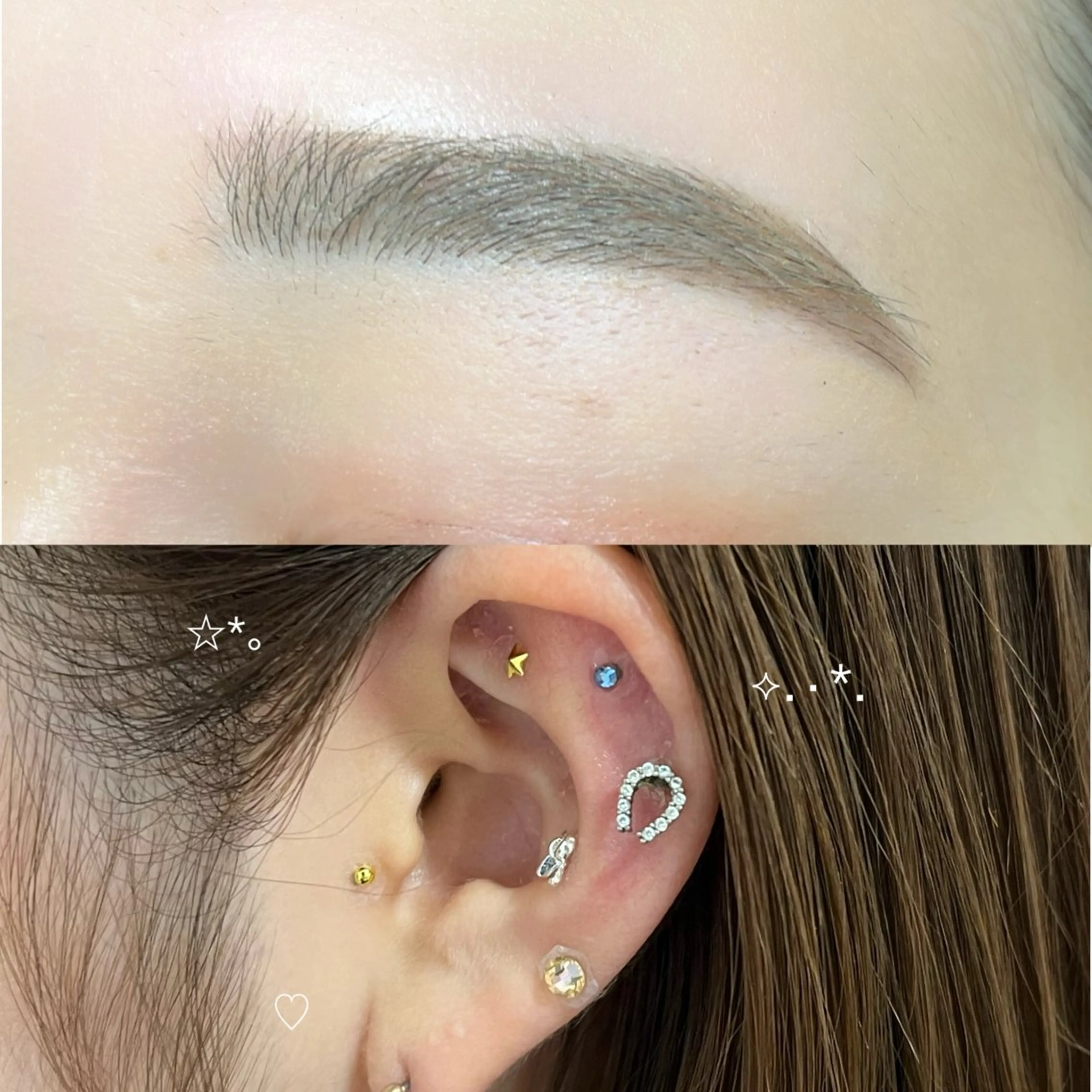 ✨耳ツボ➕アイブロウワックス✨の写真