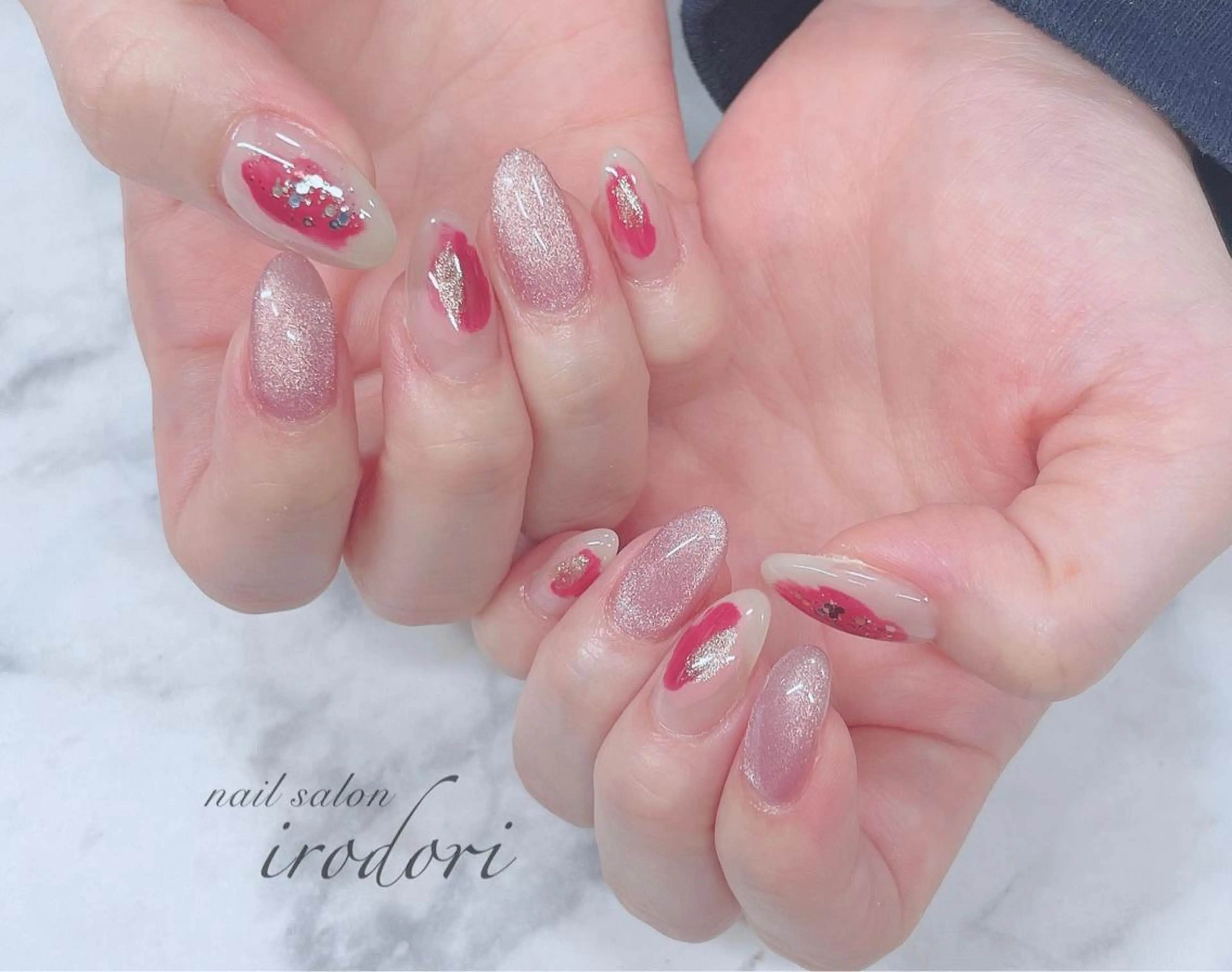 ネイル ﾌｨﾙｲﾝ専門ﾈｲﾙｻﾛﾝ彩 博多駅前店所属・ネイルサロン 彩 irodoriのネイルデザイン